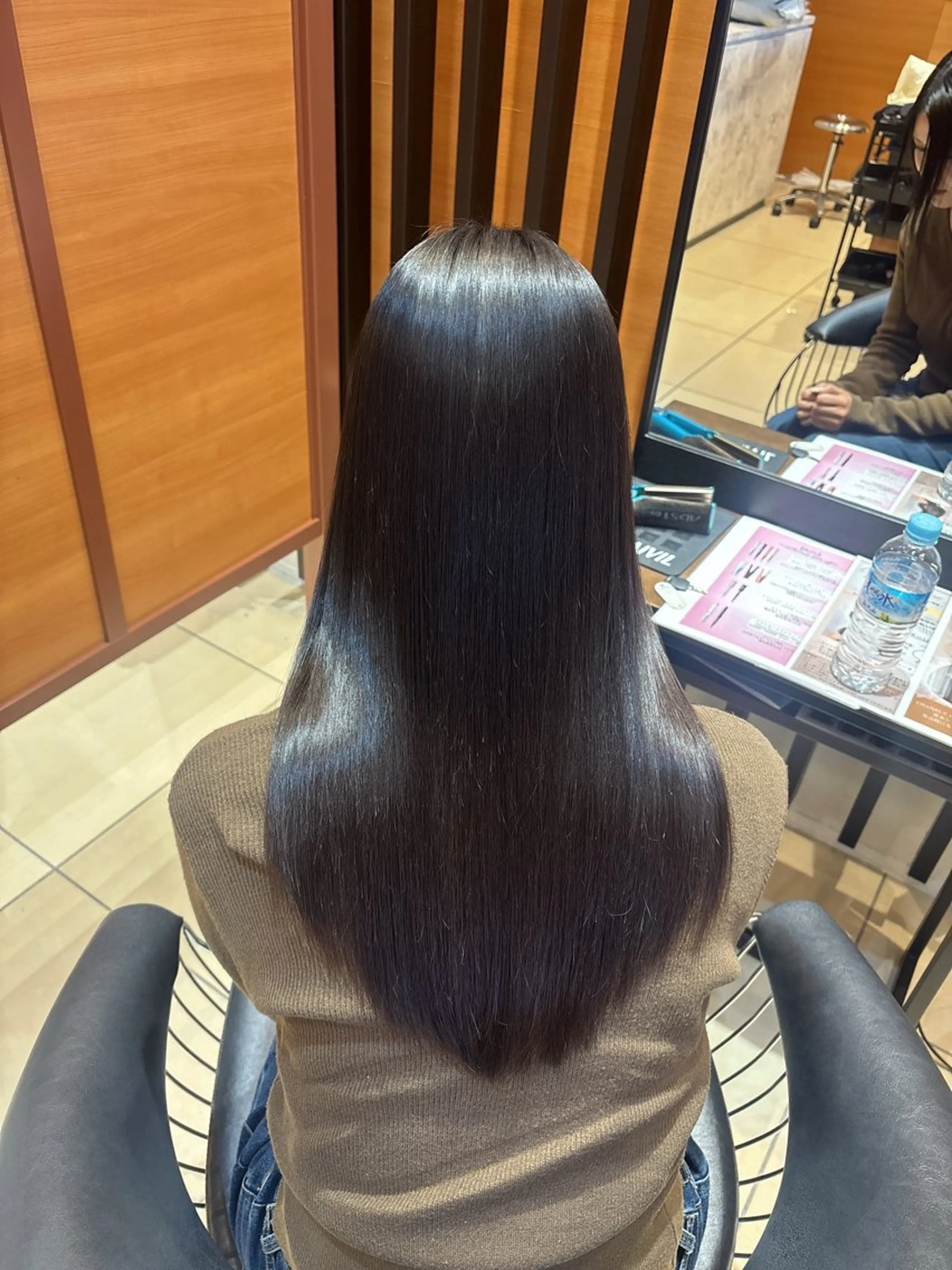 ロング 縮毛矯正 カット 縮毛矯正 🫧いお/透明感艶 カラー/縮毛矯正🫧のヘアスタイル