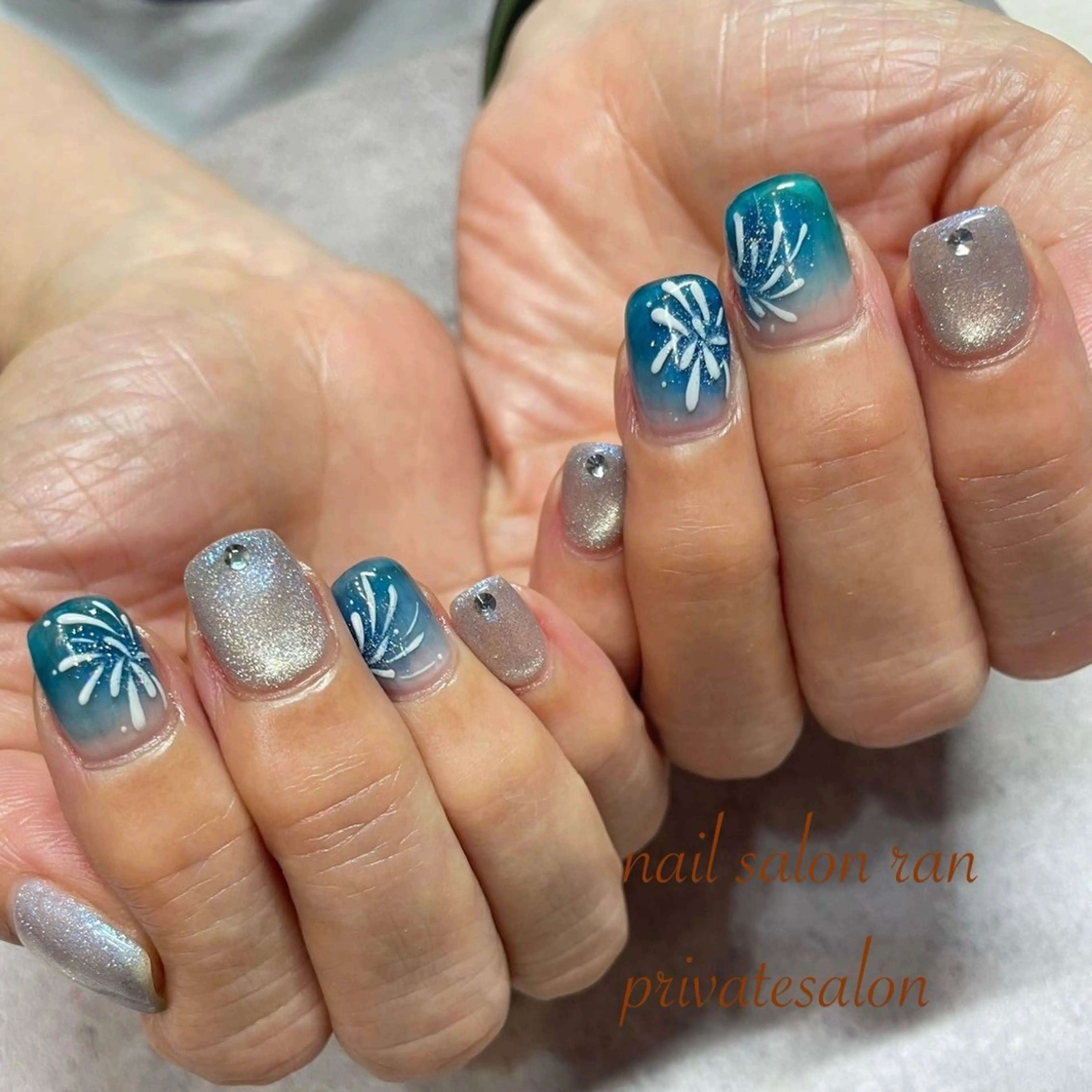 ネイル ハンドネイル ハンドケア nailsalon ranのネイルデザイン