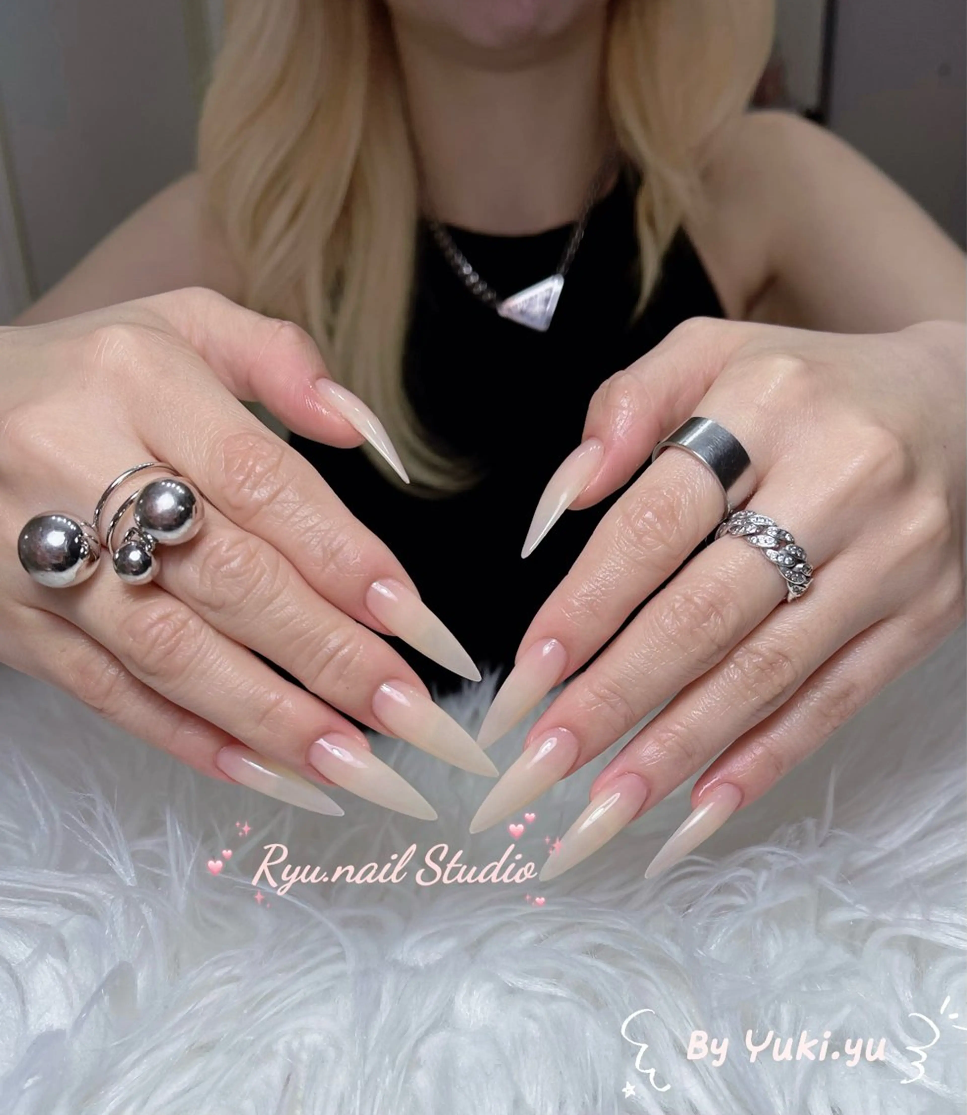 ネイル ハンドネイル Ryu Nail YukiChanのネイルデザイン