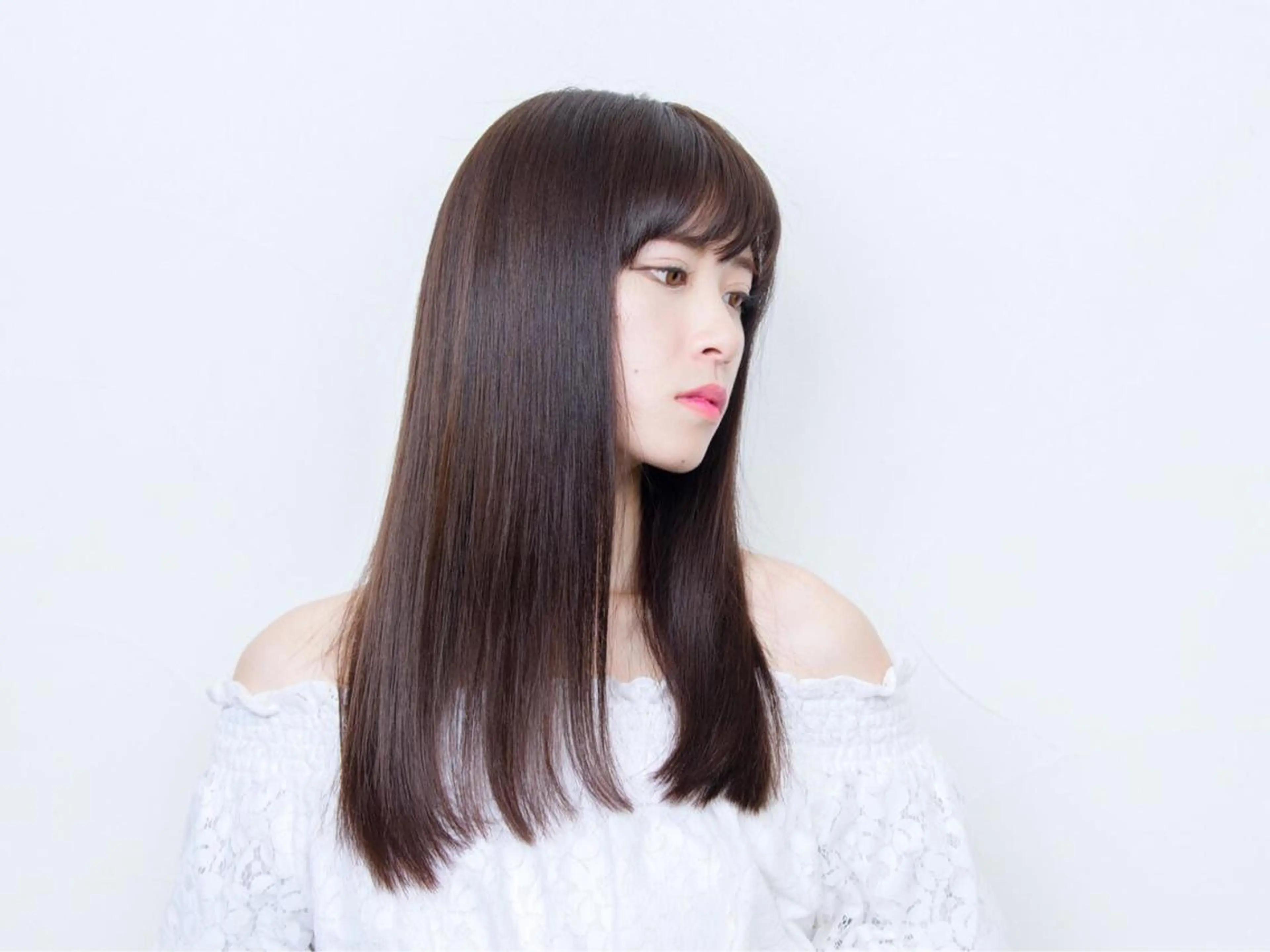 セミロング ヘアアレンジ マツエク・マツパ entality lit所属・暖色ボブ 🍊rikakoのヘアスタイル