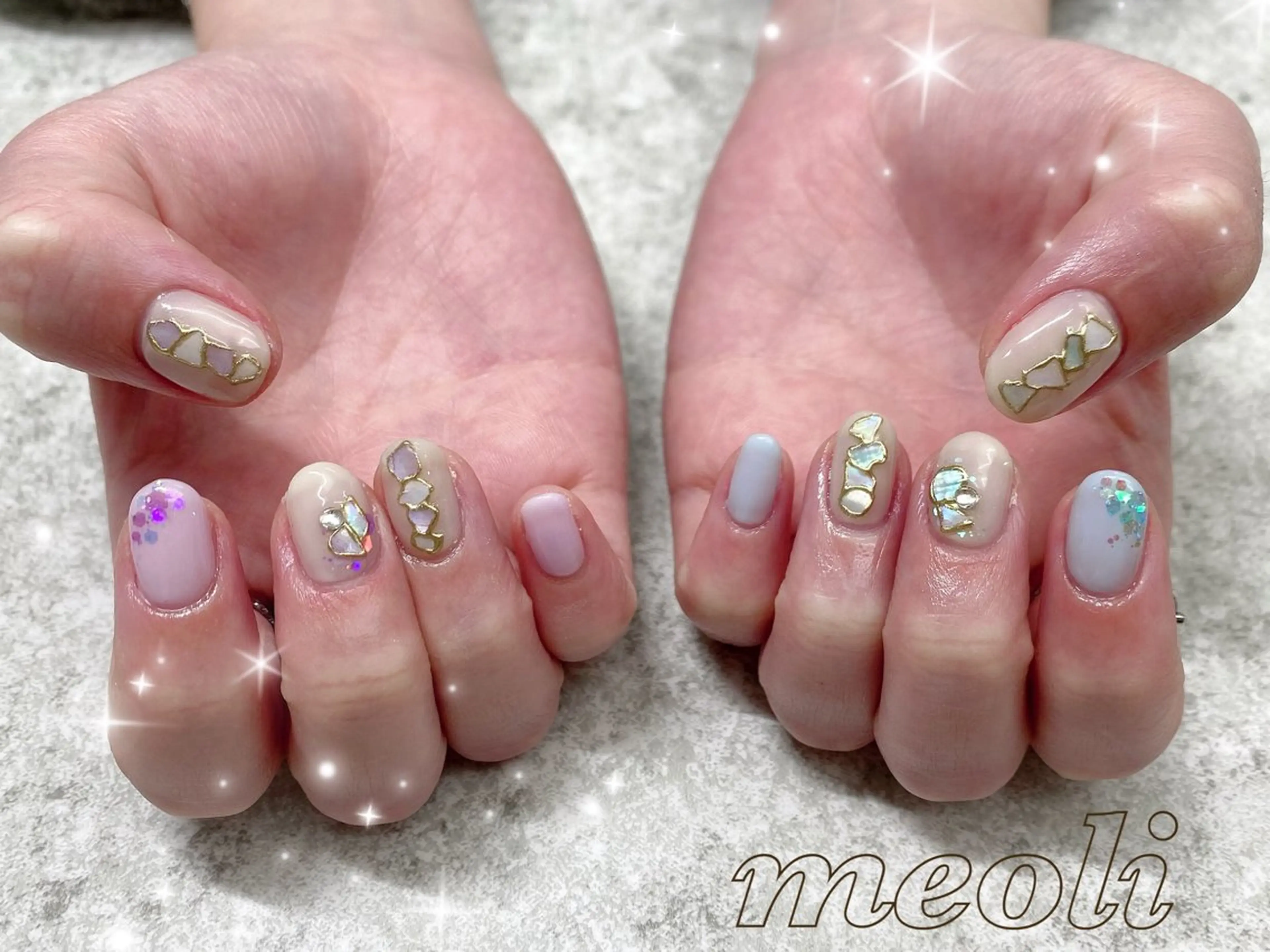 ネイル ハンドネイル nail salon meoli メグのネイルデザイン