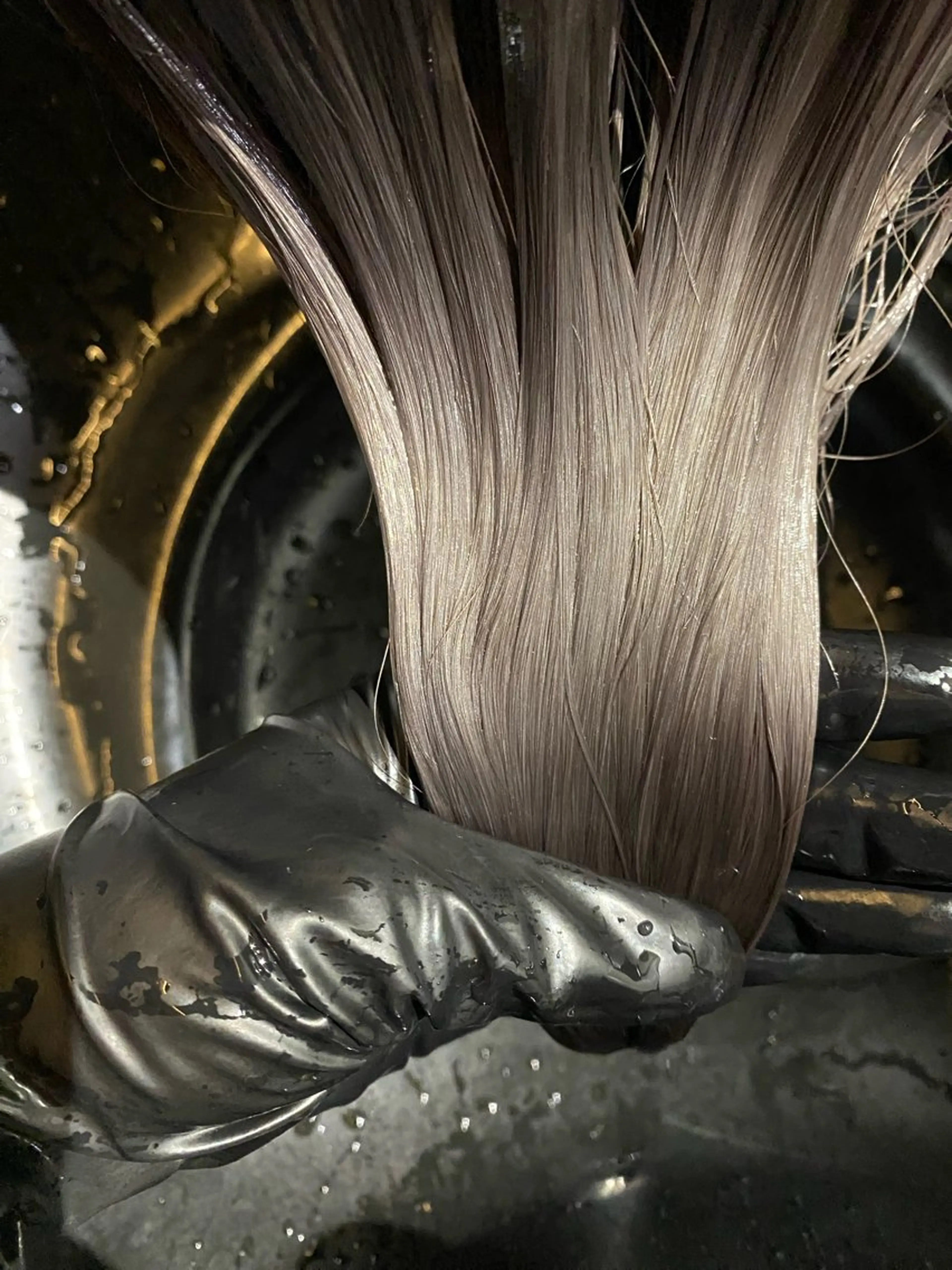 ミディアム トリートメント カット ヘアカラー 希優🌺ソムリエ /ブリーチ/カットのヘアスタイル