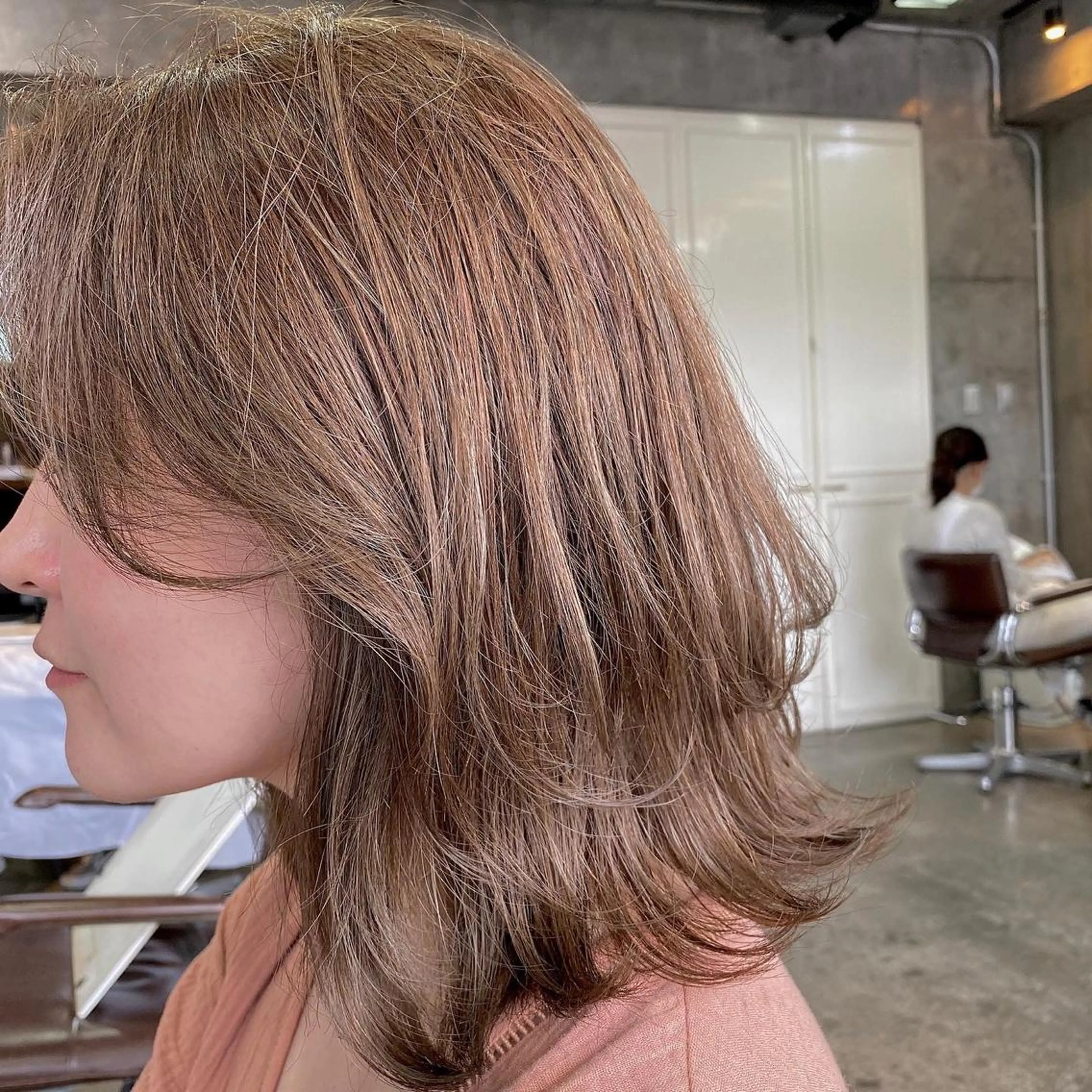 ミディアム カラー ヘアアレンジ カット ヘアカラー トリートメント ヘッドスパ 【ダメージレス施術】 【透明感】北村 拓也のヘアスタイル