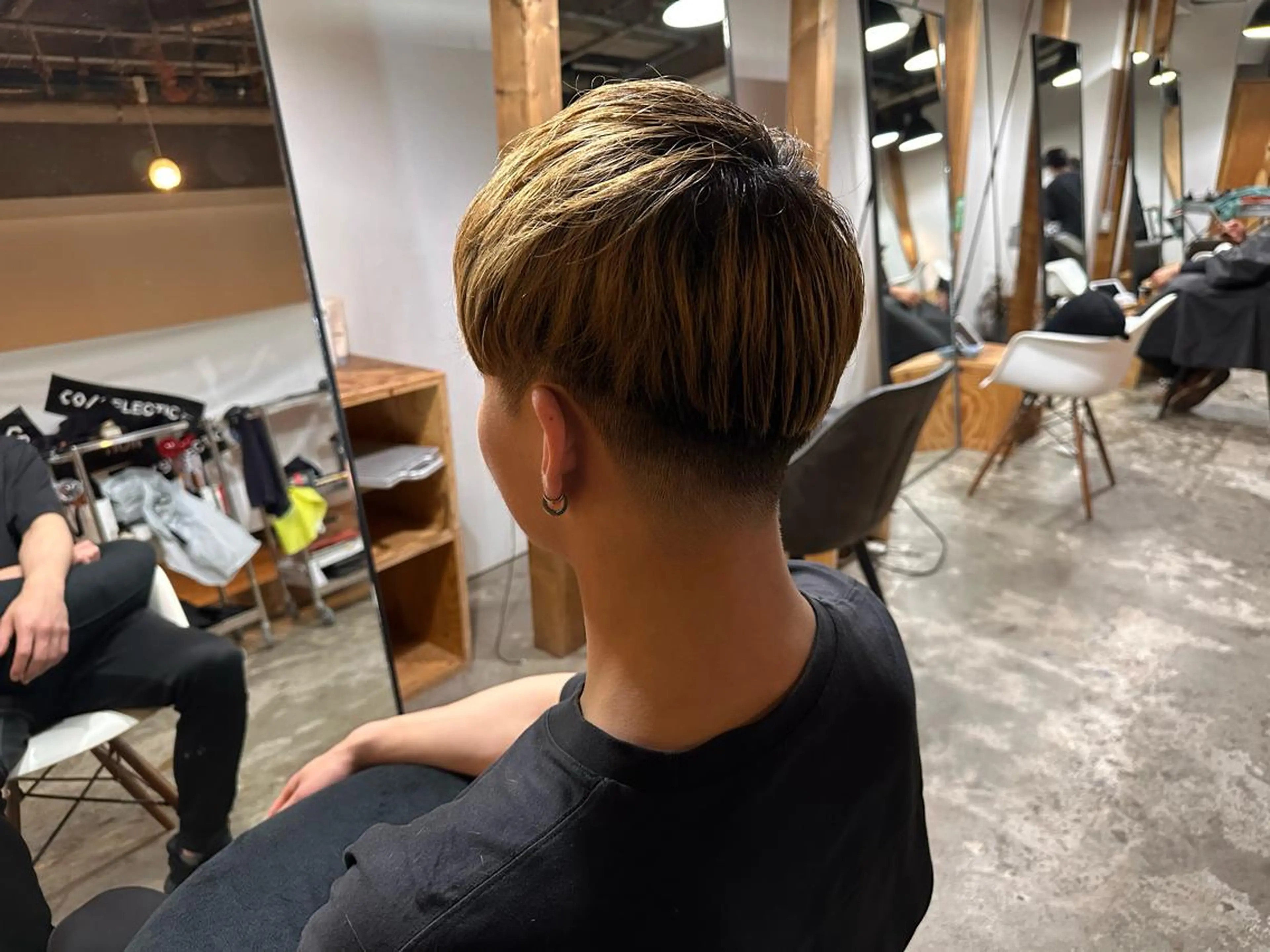 ショート デザインカット ショートヘア カット Brandnew 東生駒本店小川タスクのヘアスタイル