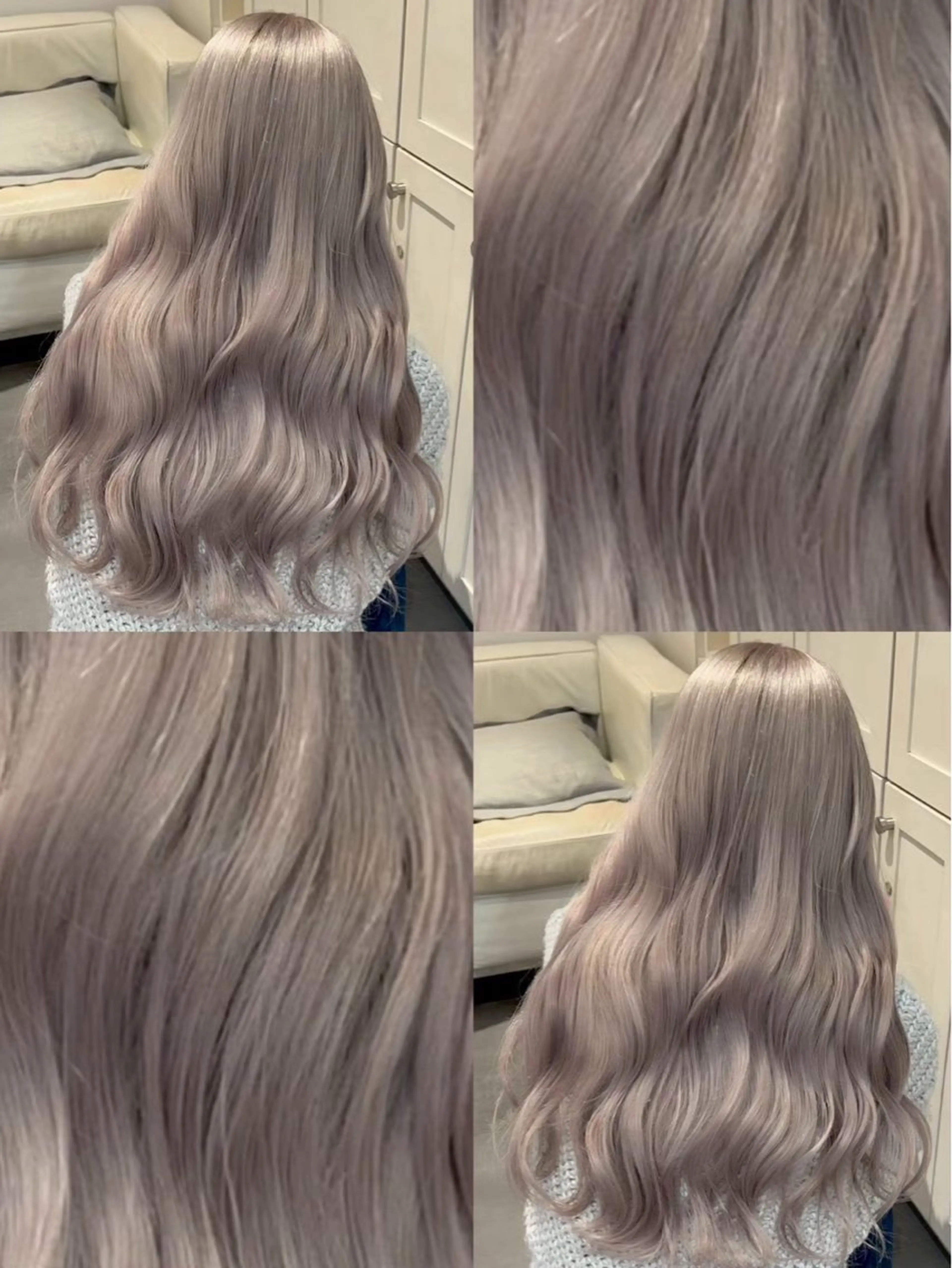 ロング 顔周りカット 韓国風ヘア 似合わせカット コスギ ユカナのヘアスタイル