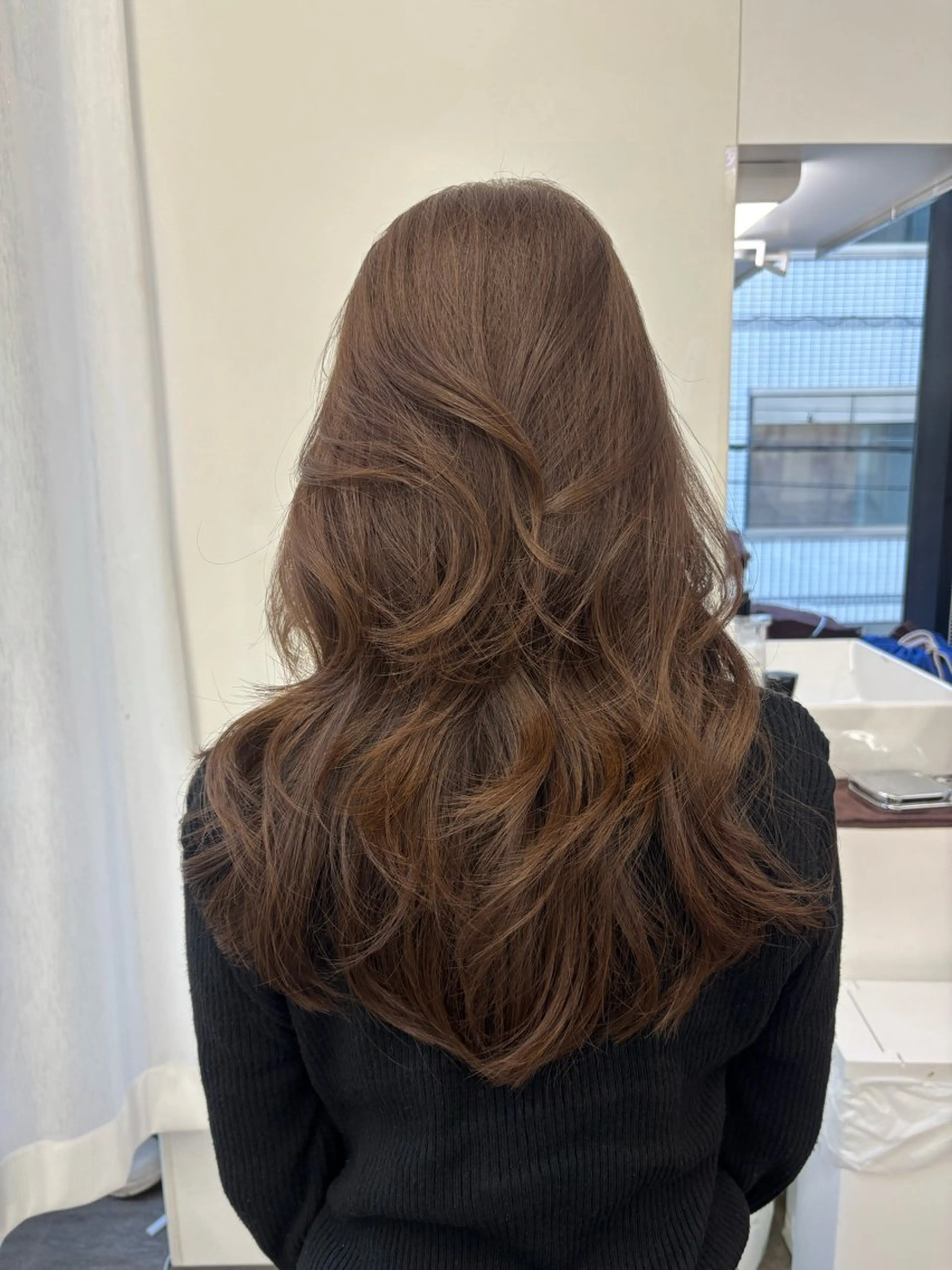 セミロング YUKI / レイヤーカット🤍のヘアスタイル