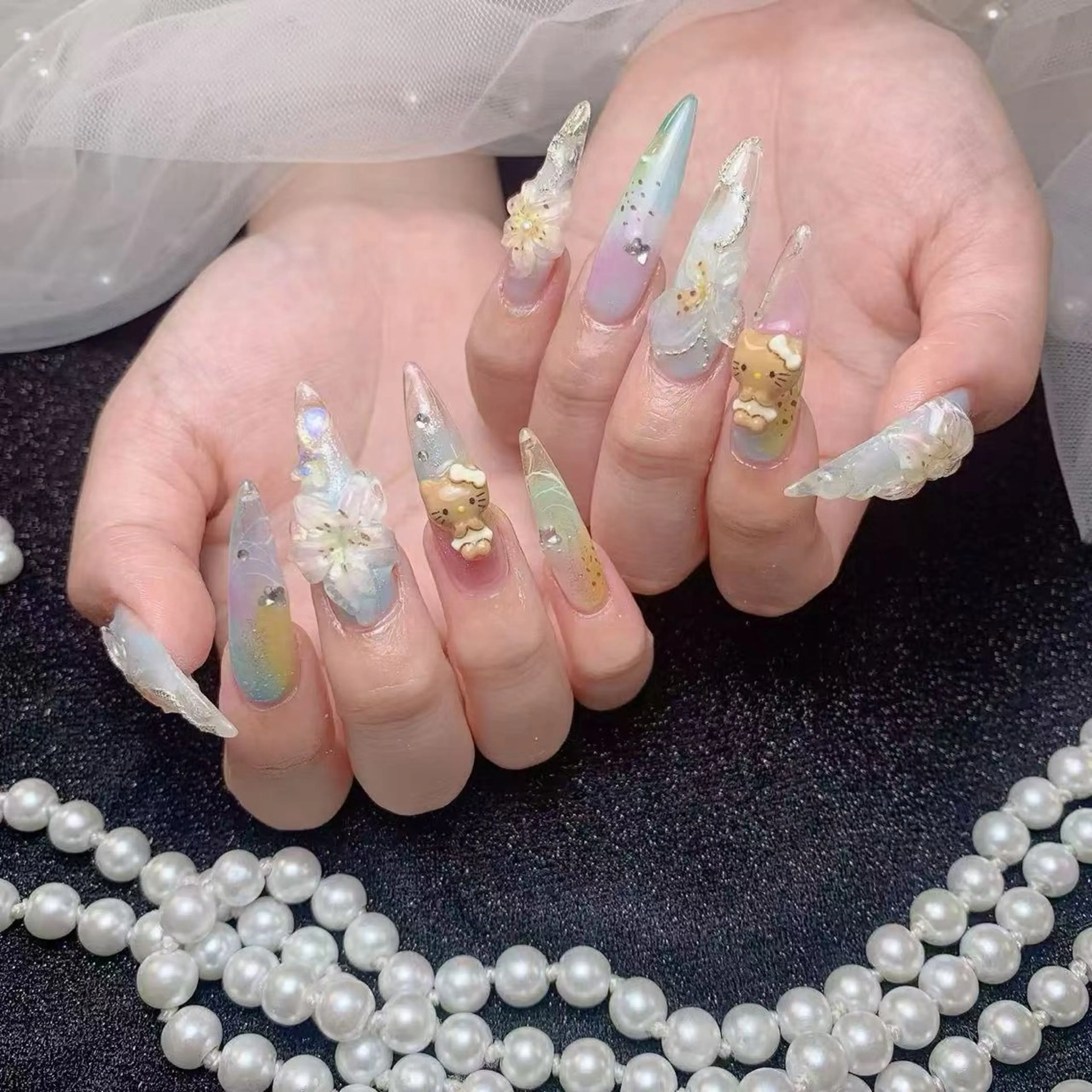 ネイル チョウ チョウのネイルデザイン