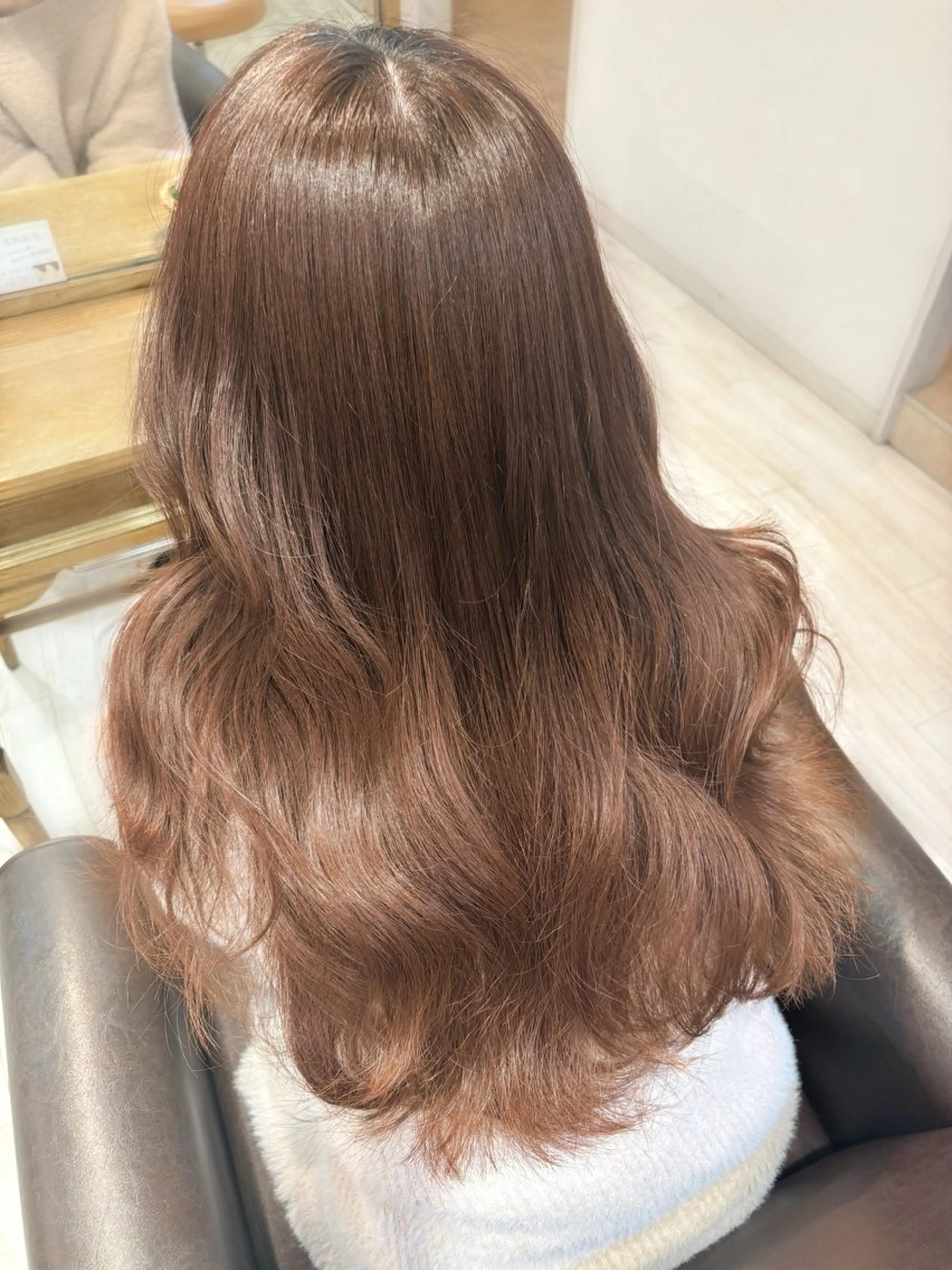 ロング レイヤーカット/ 透明感カラー🤍楓のヘアスタイル