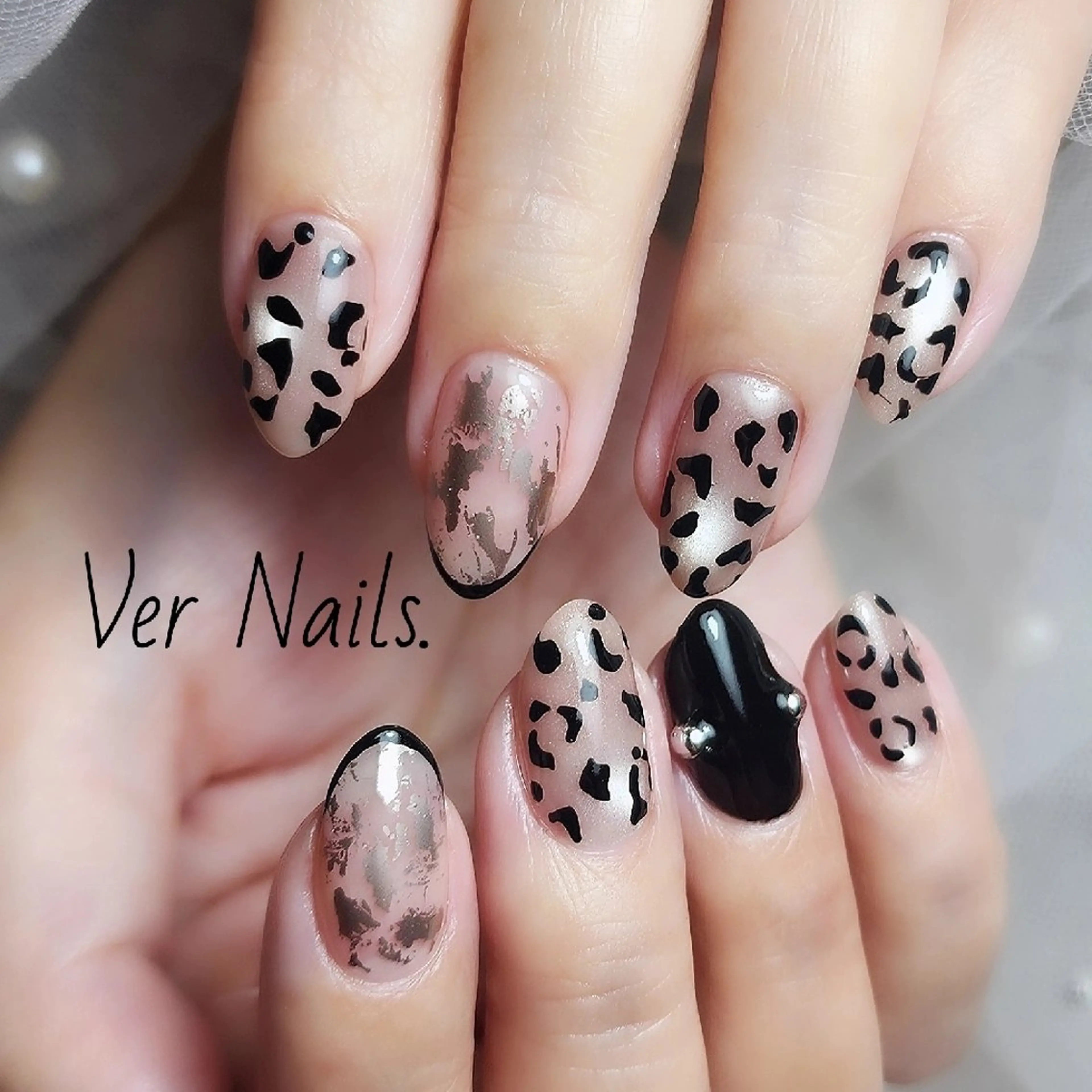ネイル アニマル柄 ハンドネイル Ver Nails.のその他イメージ