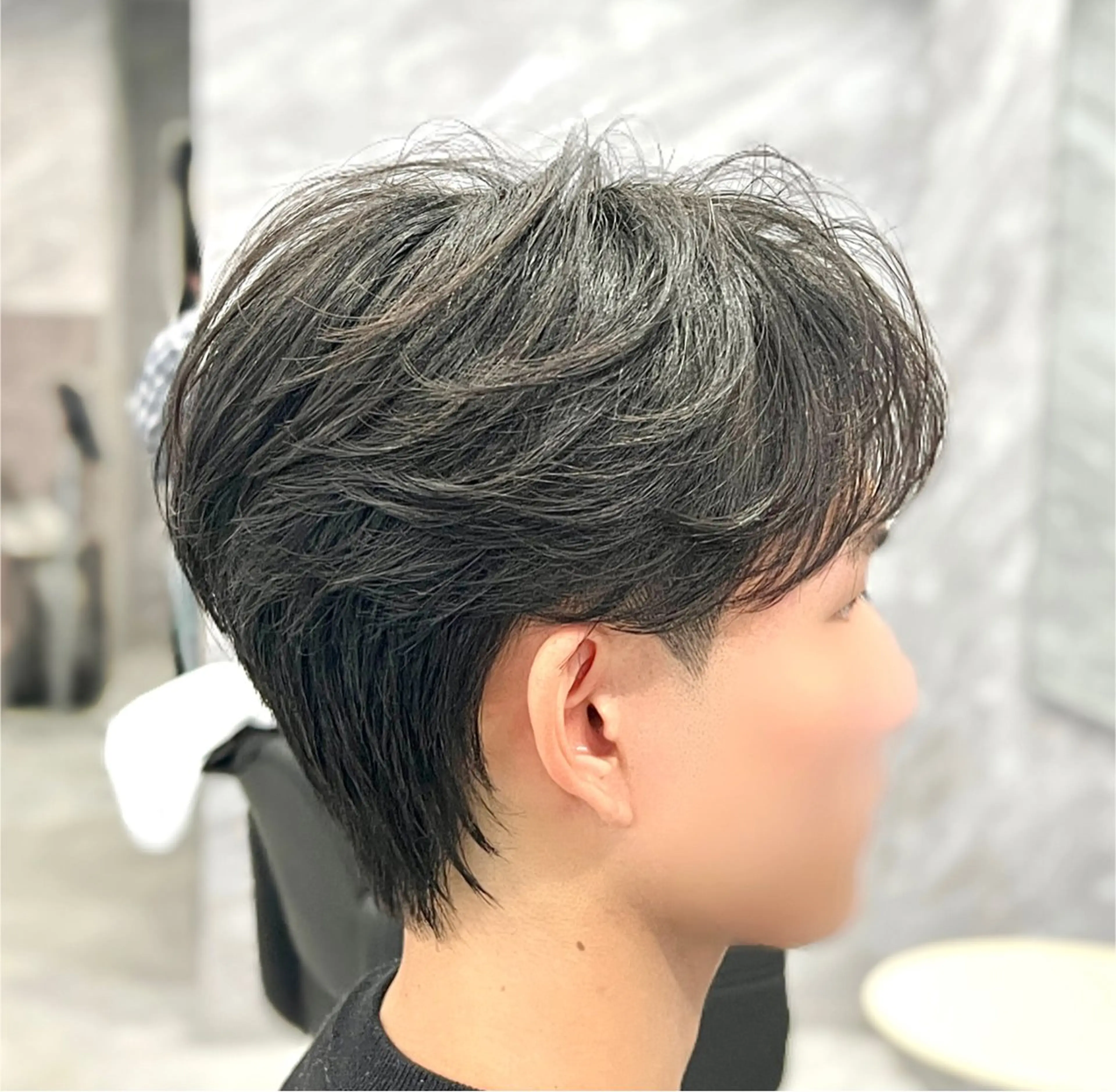 メンズ カット パーマ ulus kobe所属・ulus kobe 藤枝大地のヘアスタイル
