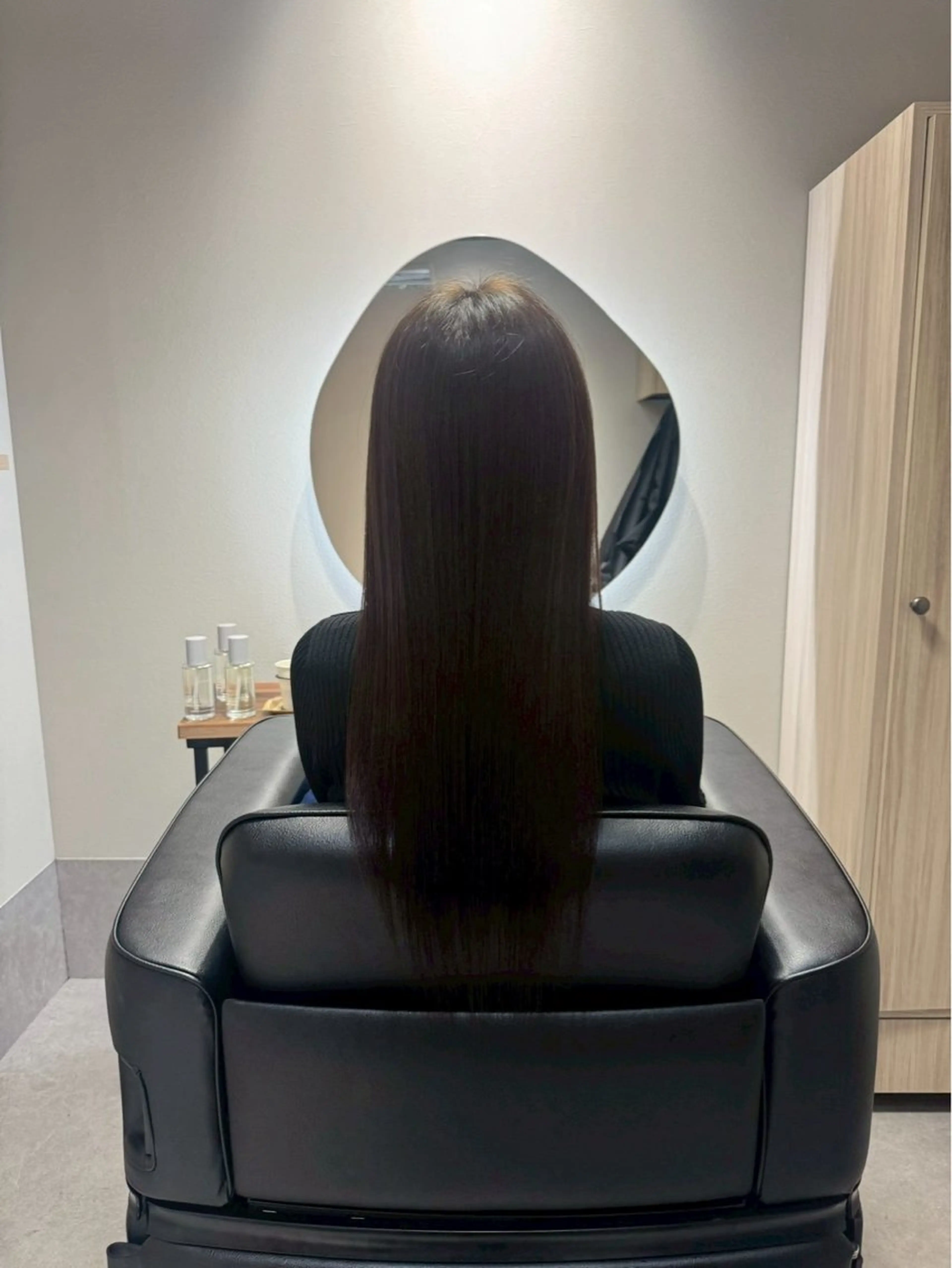 ロング カラー ヘアカラー トリートメント かんた /百道浜・髪質改善のヘアスタイル