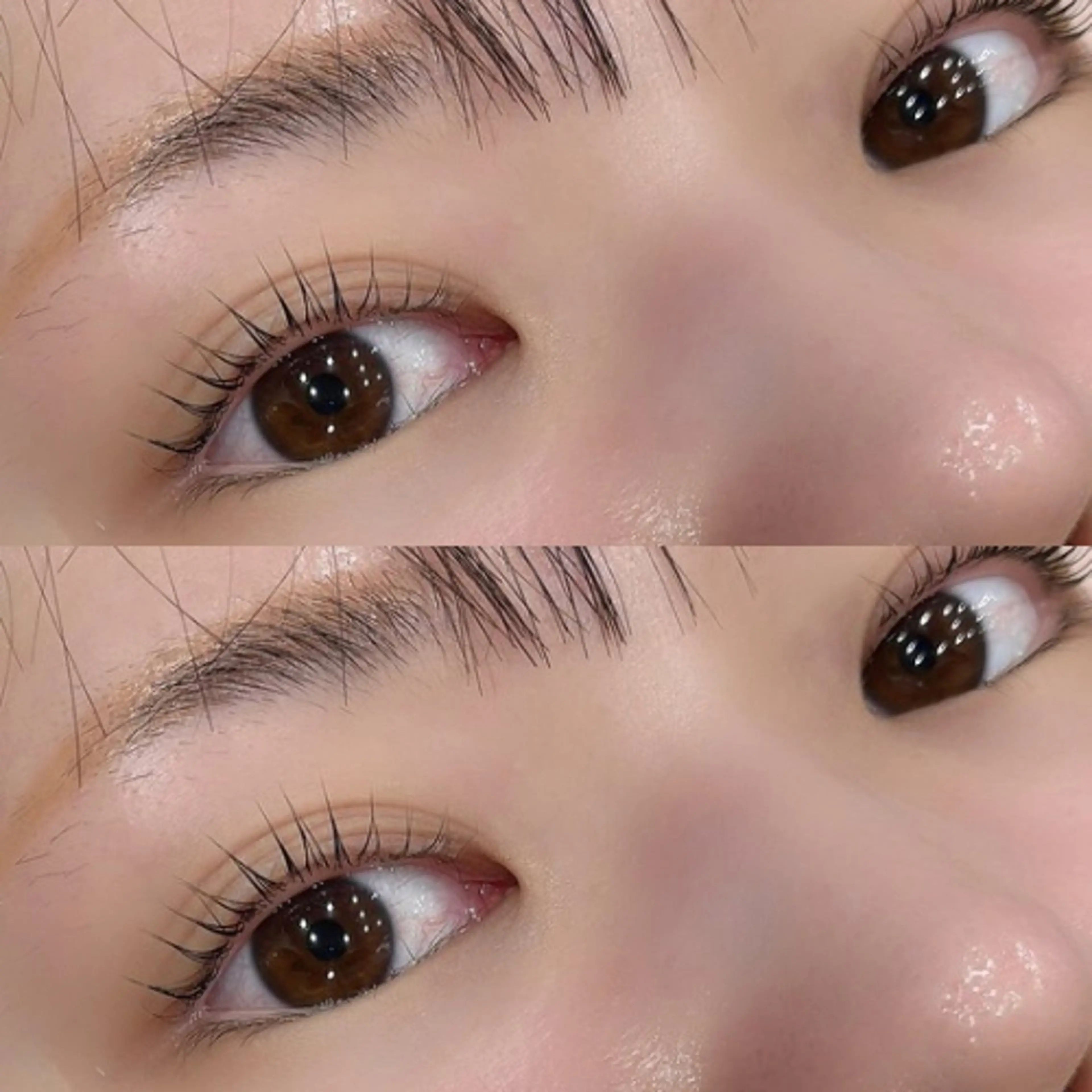 マツエク・マツパ 一重×まつ毛パーマ peTiT NAILISTのネイルデザイン