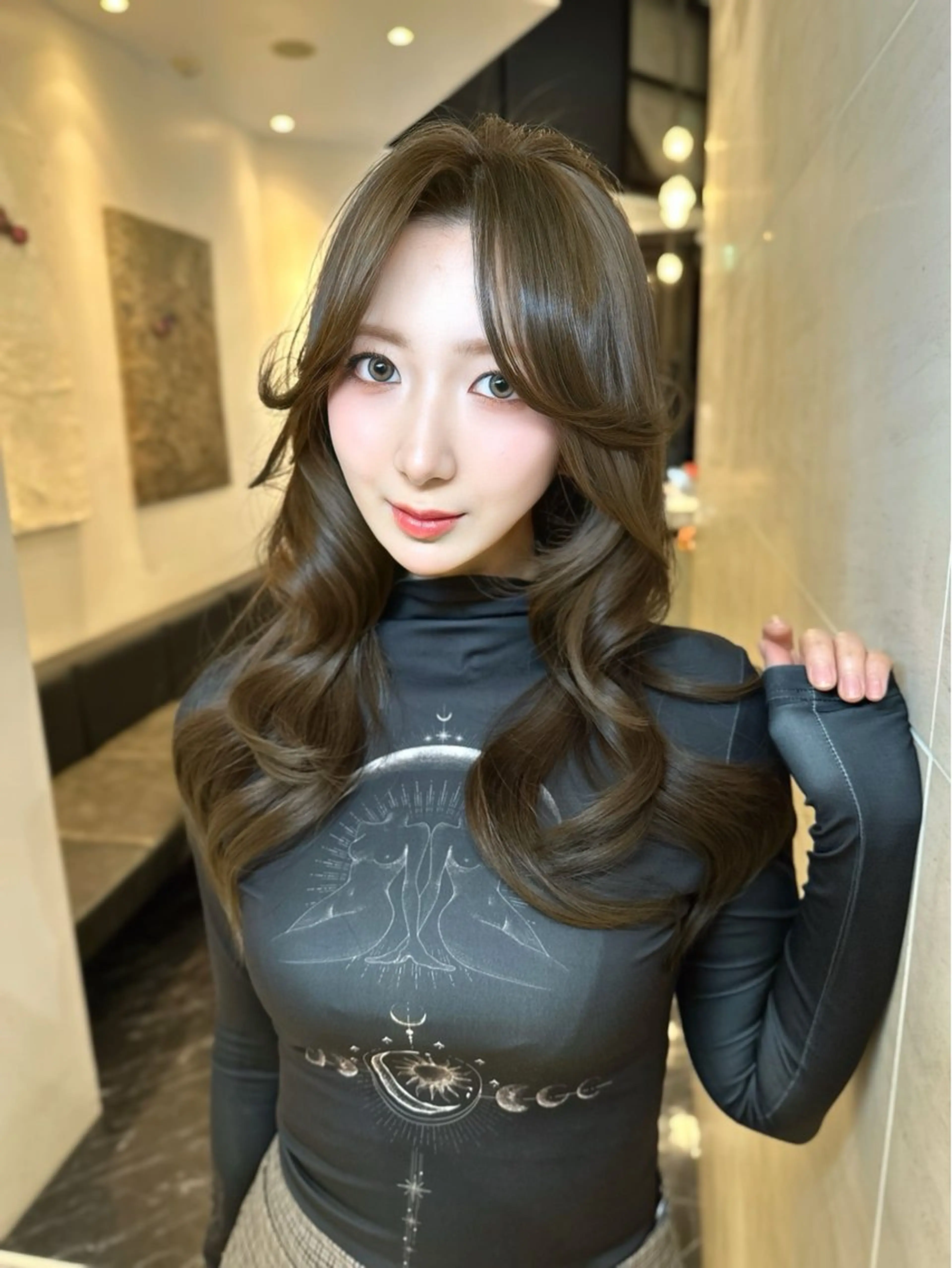 ロング カラー 韓国風ヘア 中韓🇨🇳🇰🇷 🤍TAKAHIROのヘアスタイル