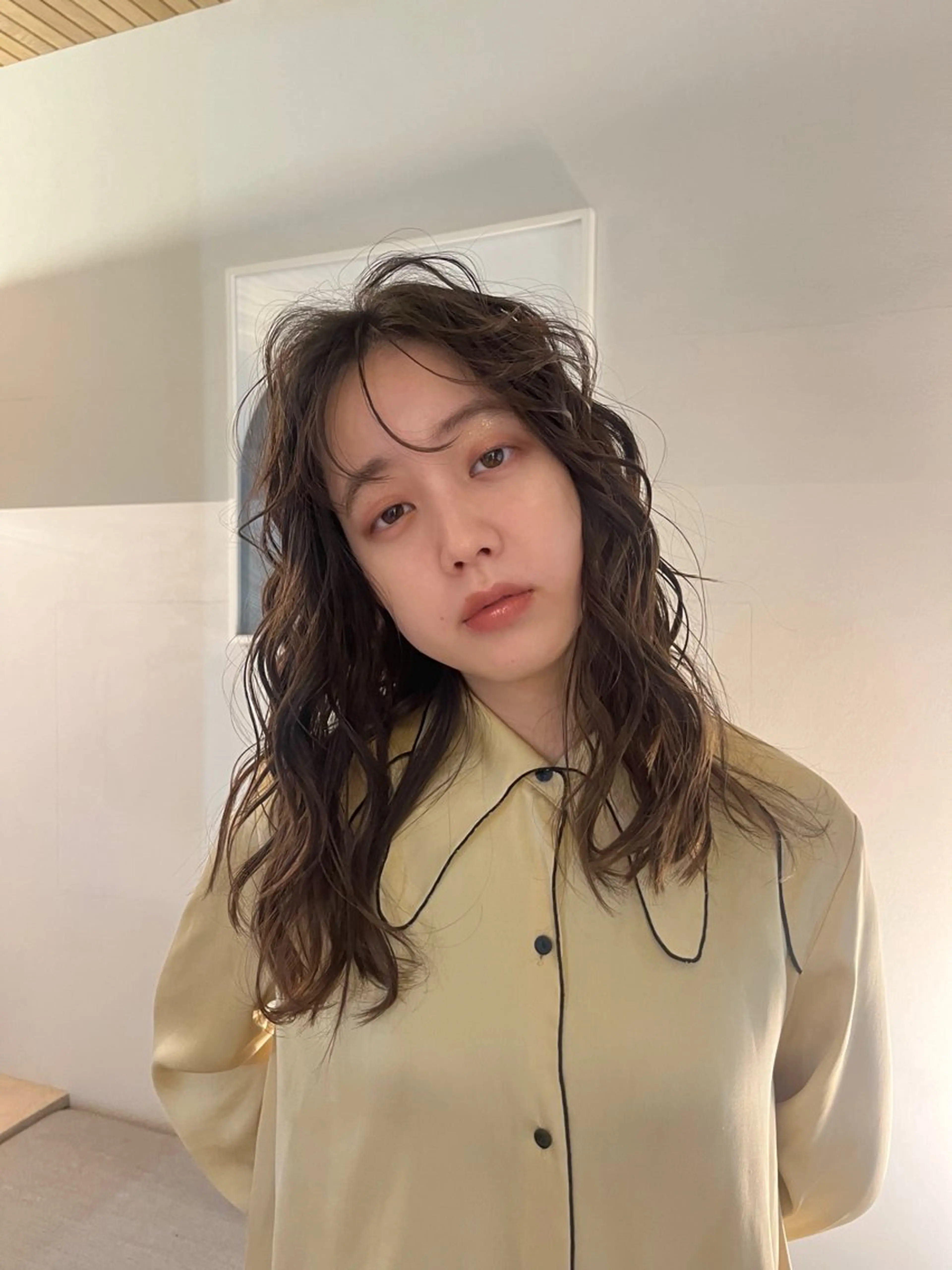 カラー ヘアカラー トリートメント yoshihama sumireのヘアスタイル