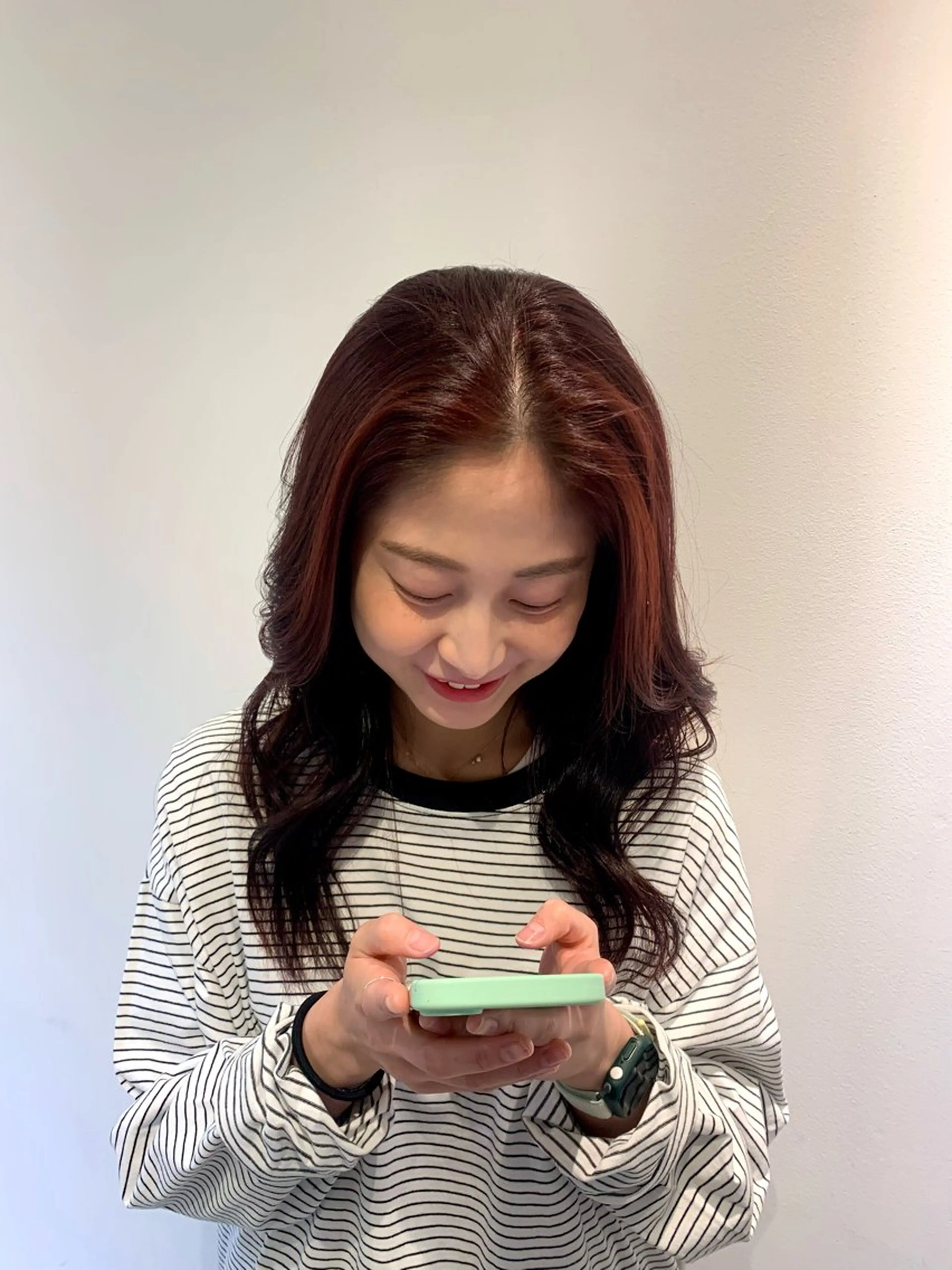 セミロング sa yu🌸のヘアスタイル