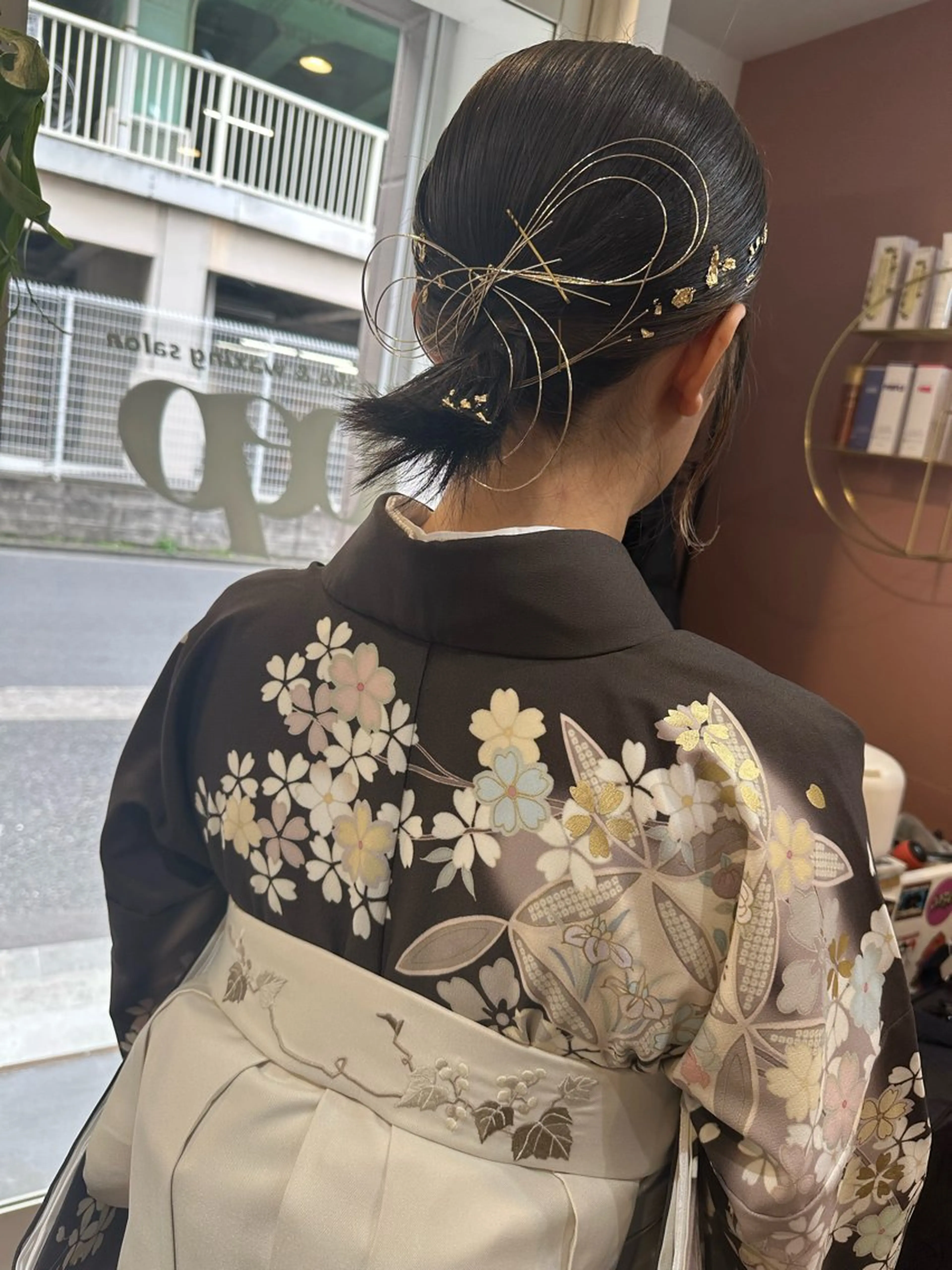 ショート ヘアアレンジ 着付け pep natsumiのヘアスタイル