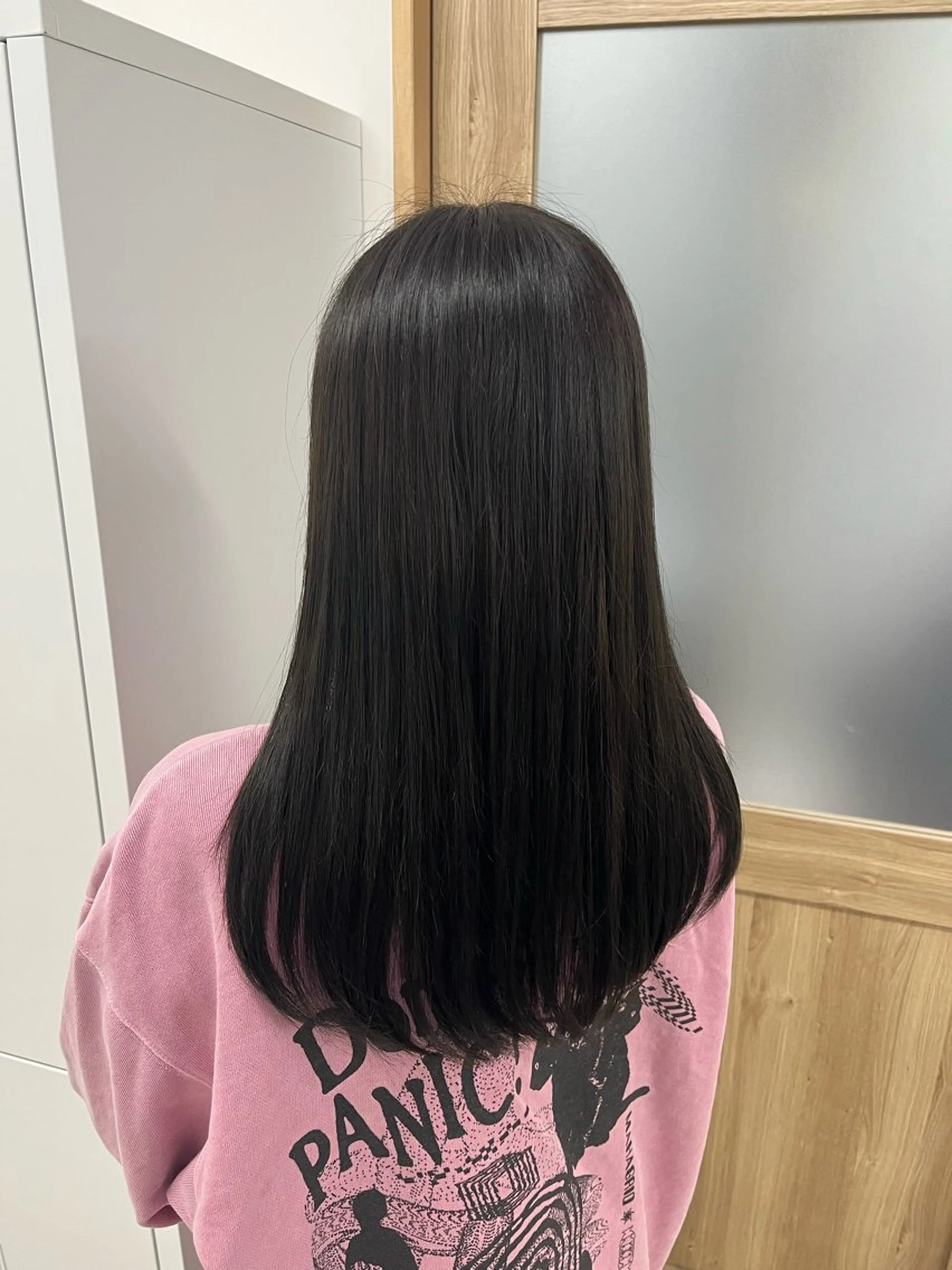 ロング カラー アッシュ アッシュグレー アッシュグレージュ グレージュ カット ヘアカラー トリートメント 🫧ぷる艶カラー🫧 Yuubi🦩のヘアスタイル