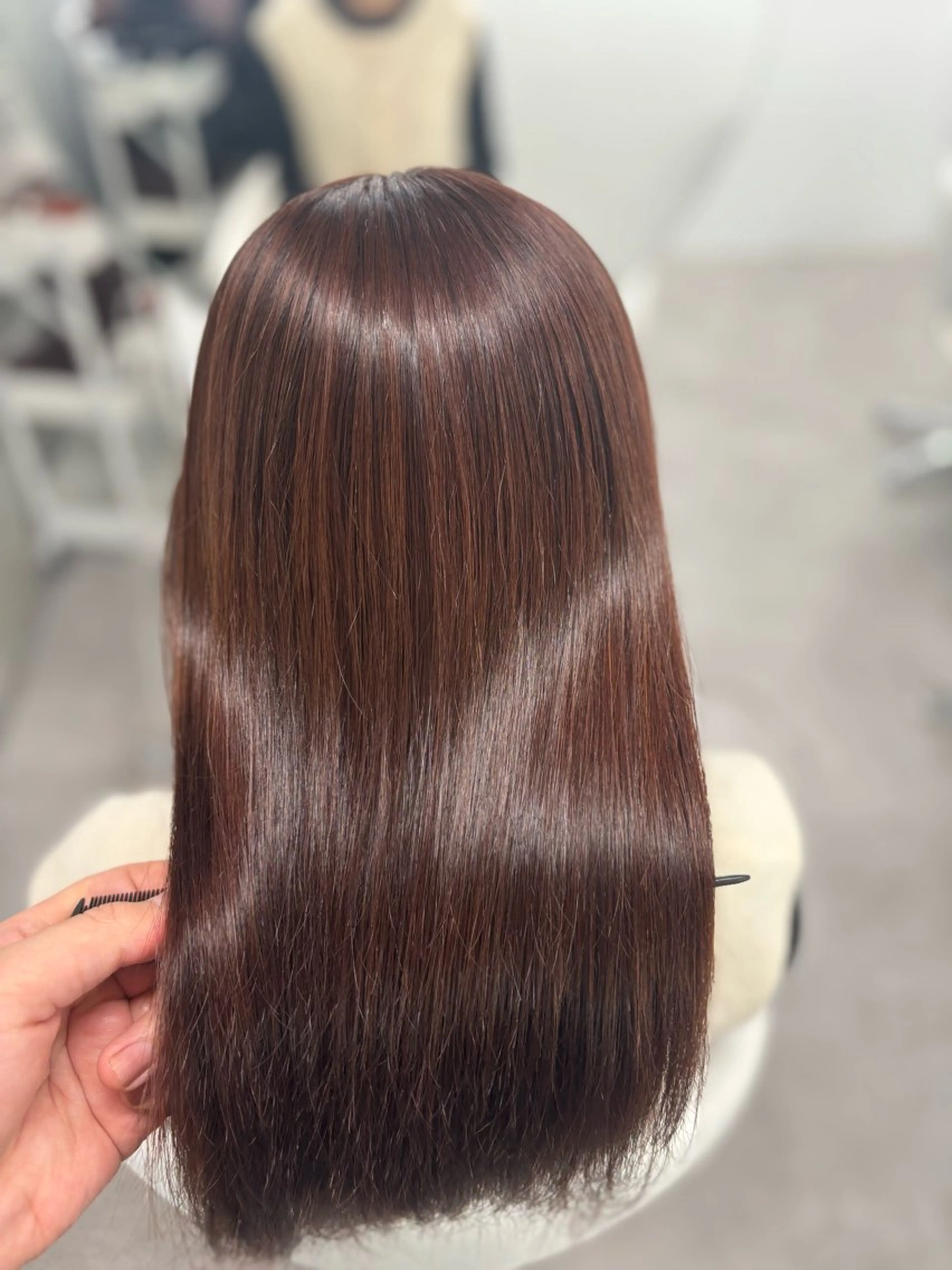 ロング カラー ヘアカラー トリートメント door white hideのヘアスタイル