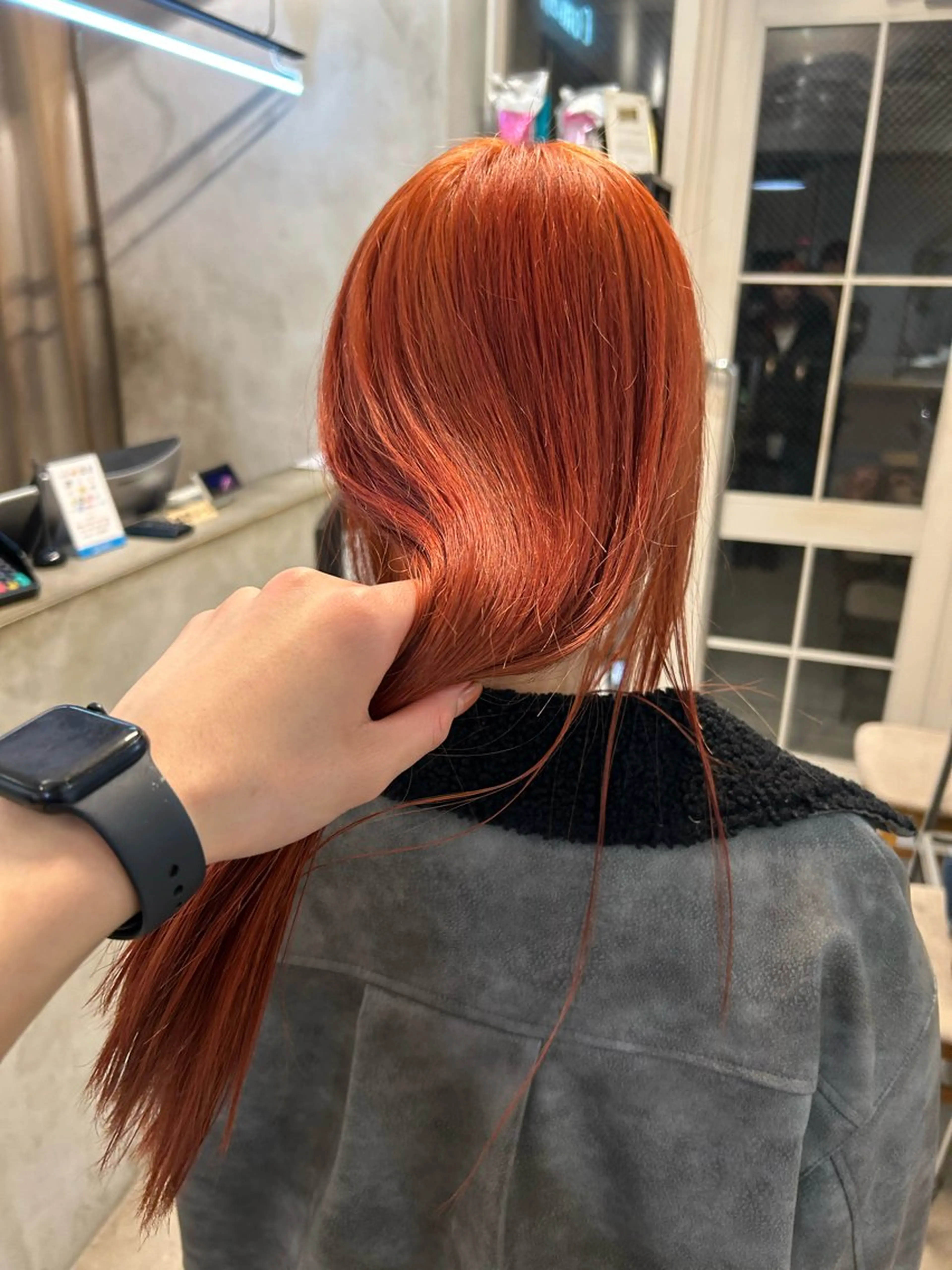 ロング カラー ヘアカラー トリートメント ケアパーマ/ケアブリ ーチdaisukeのヘアスタイル