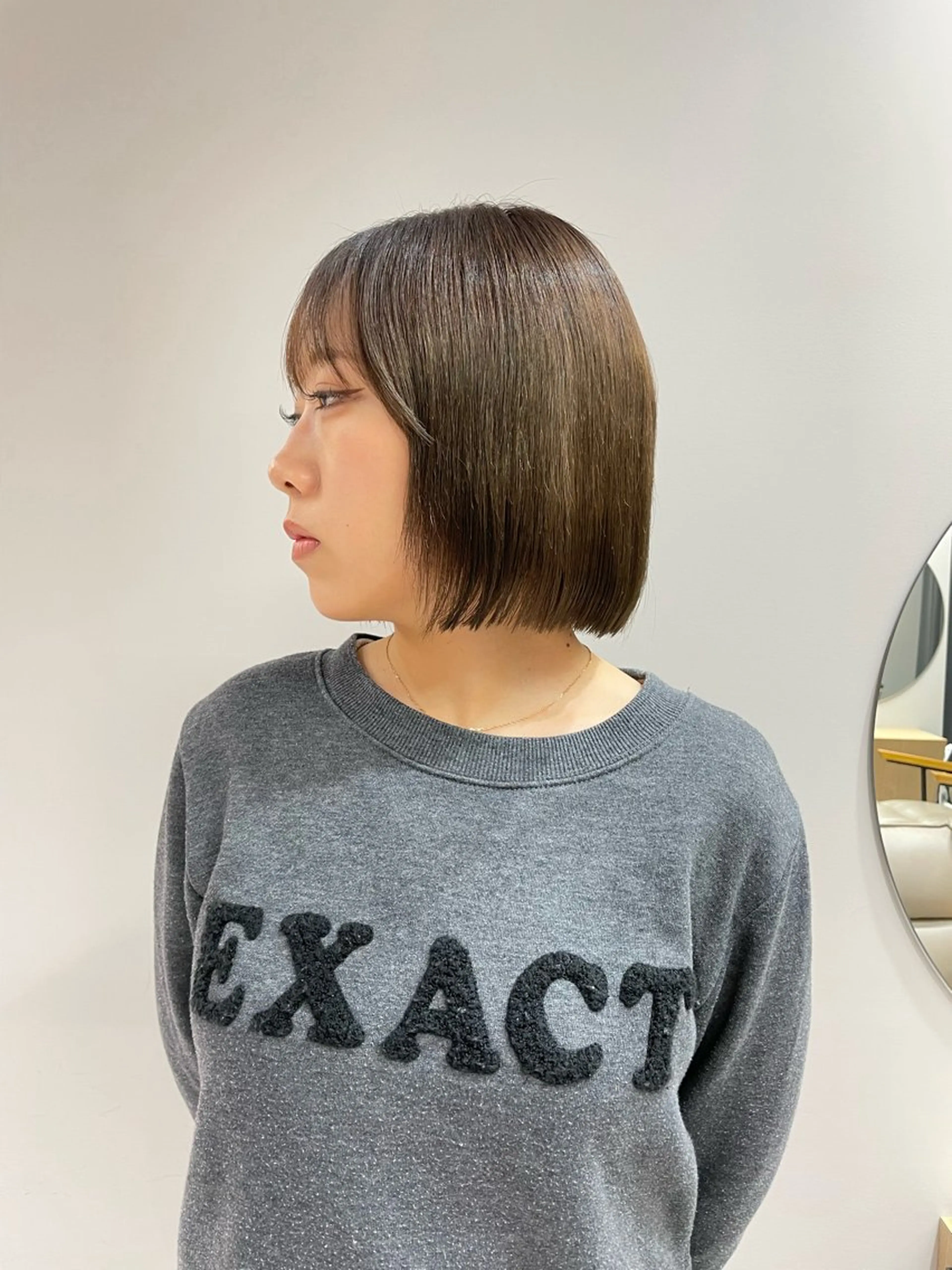 ショート カラー カット 縮毛矯正 トリートメント HACCH （ハッチ）所属・🪼ボブ/ミニボブ レイヤーボブ🪼のヘアスタイル