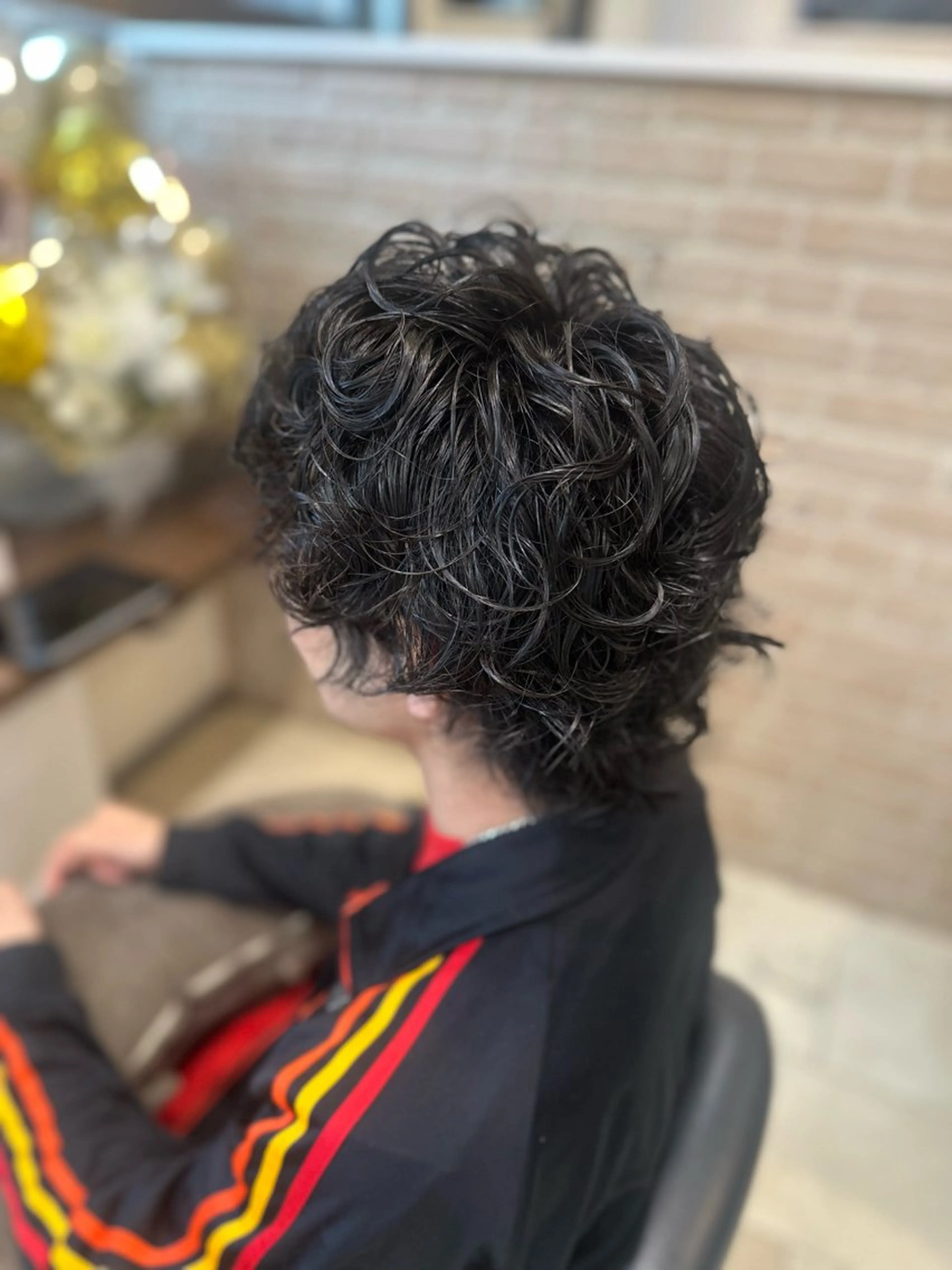 ¥5000（現金支払いのみ）メンズパーマ（ツイスト・スパイラル）の写真