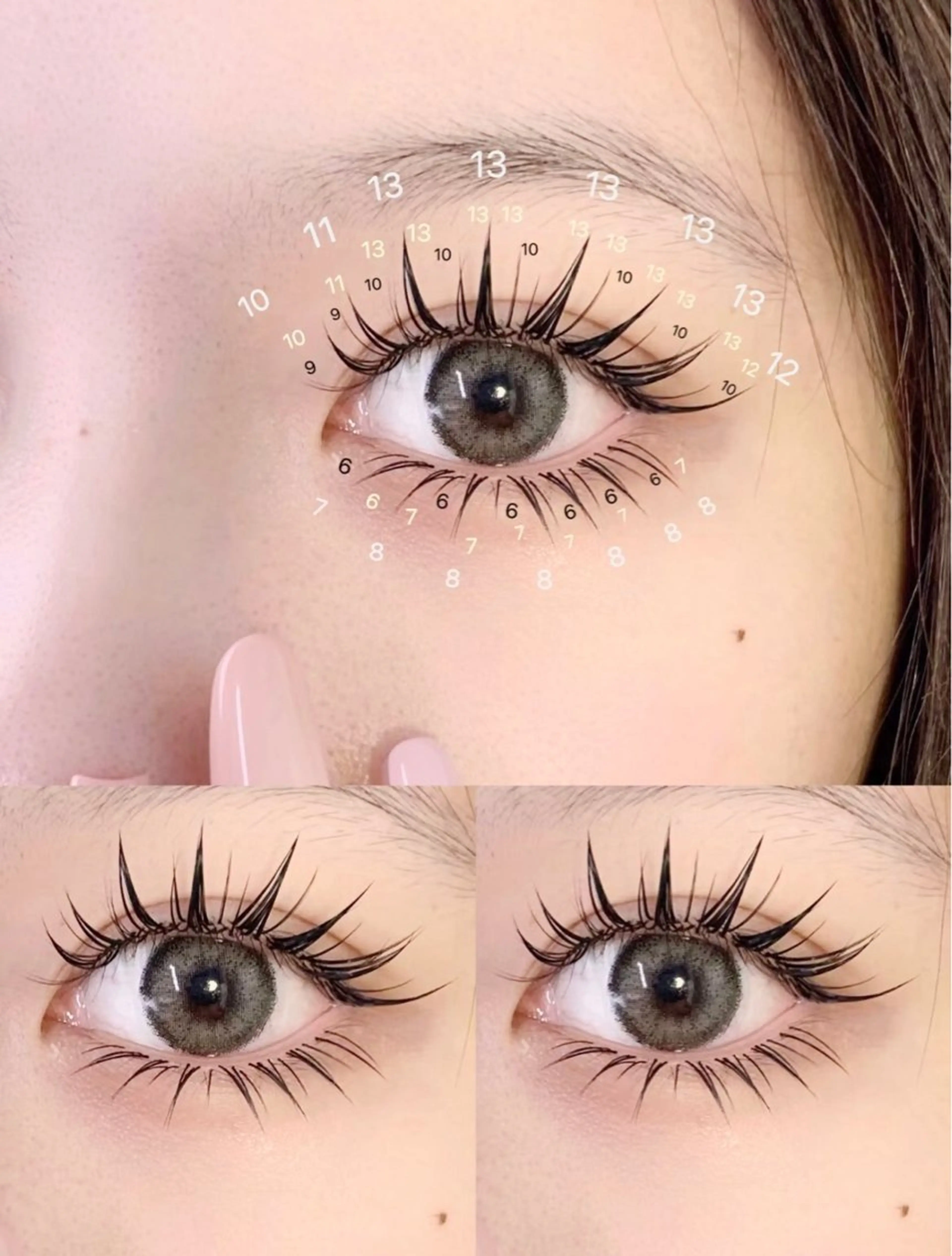 マツエク・マツパ 🌸Minami ❤️のマツエク・マツパデザイン