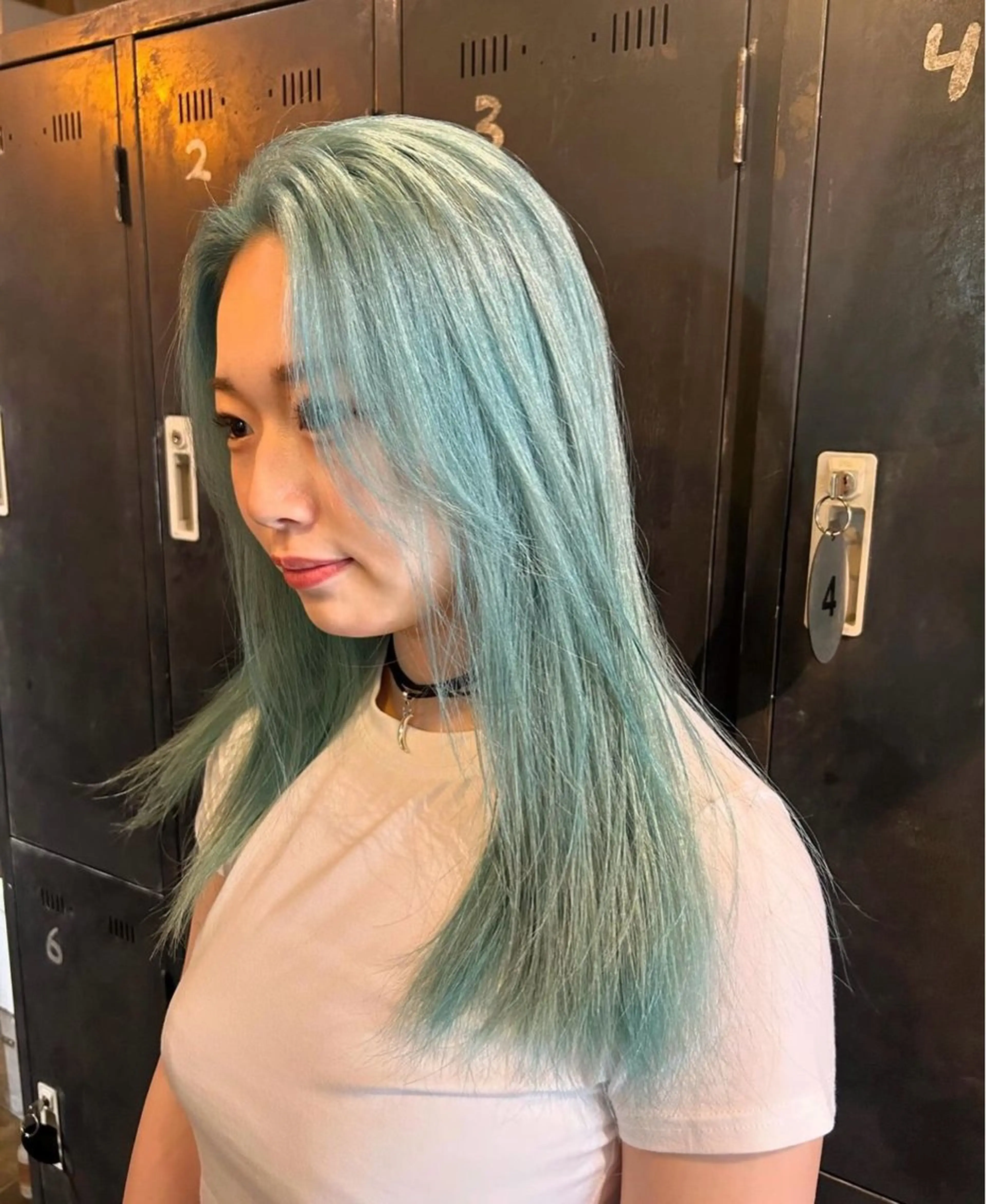 ミディアム ブリーチ/ハイトーン /心斎橋/カノンのヘアスタイル