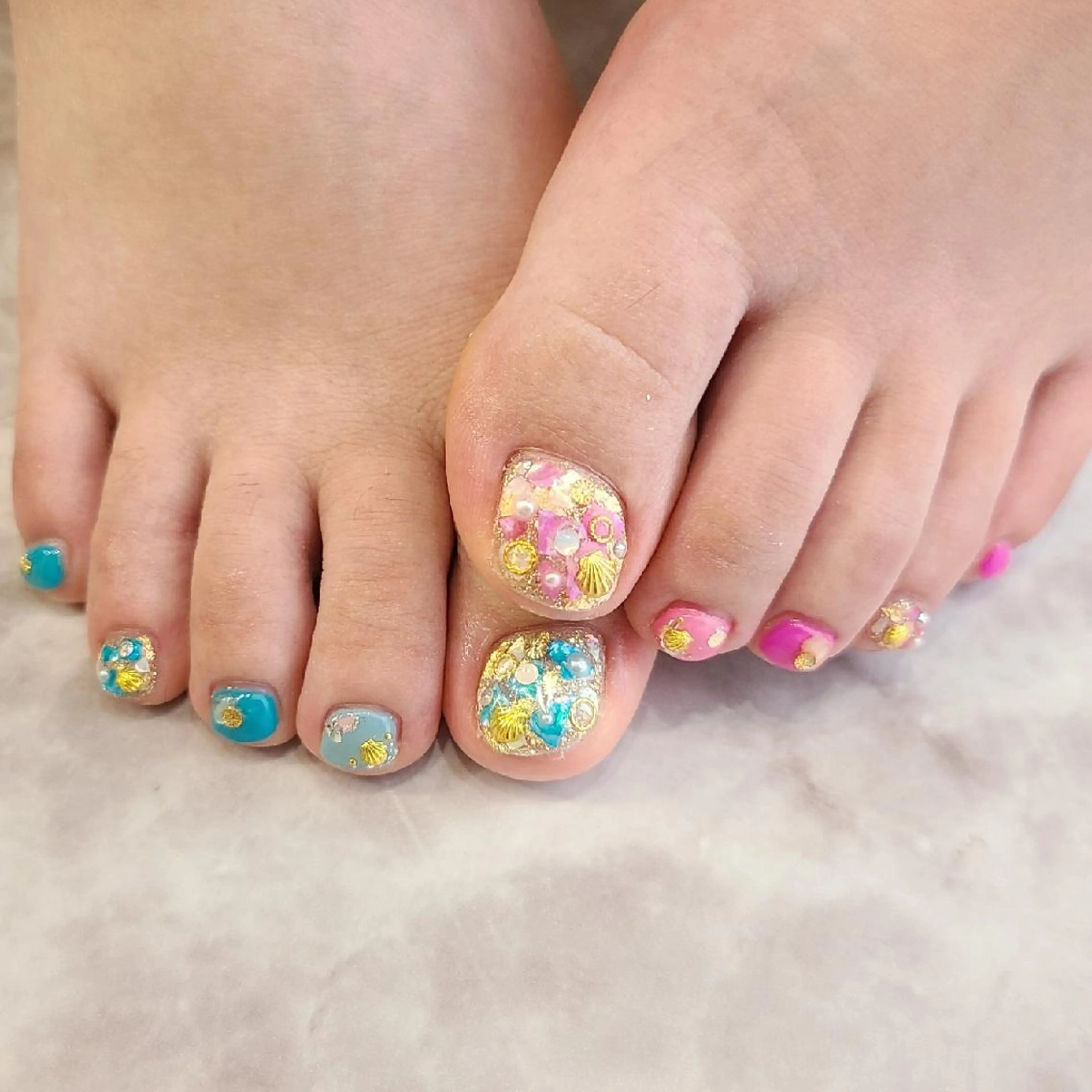 ネイル フットネイル NOGUCHI  KANAのネイルデザイン