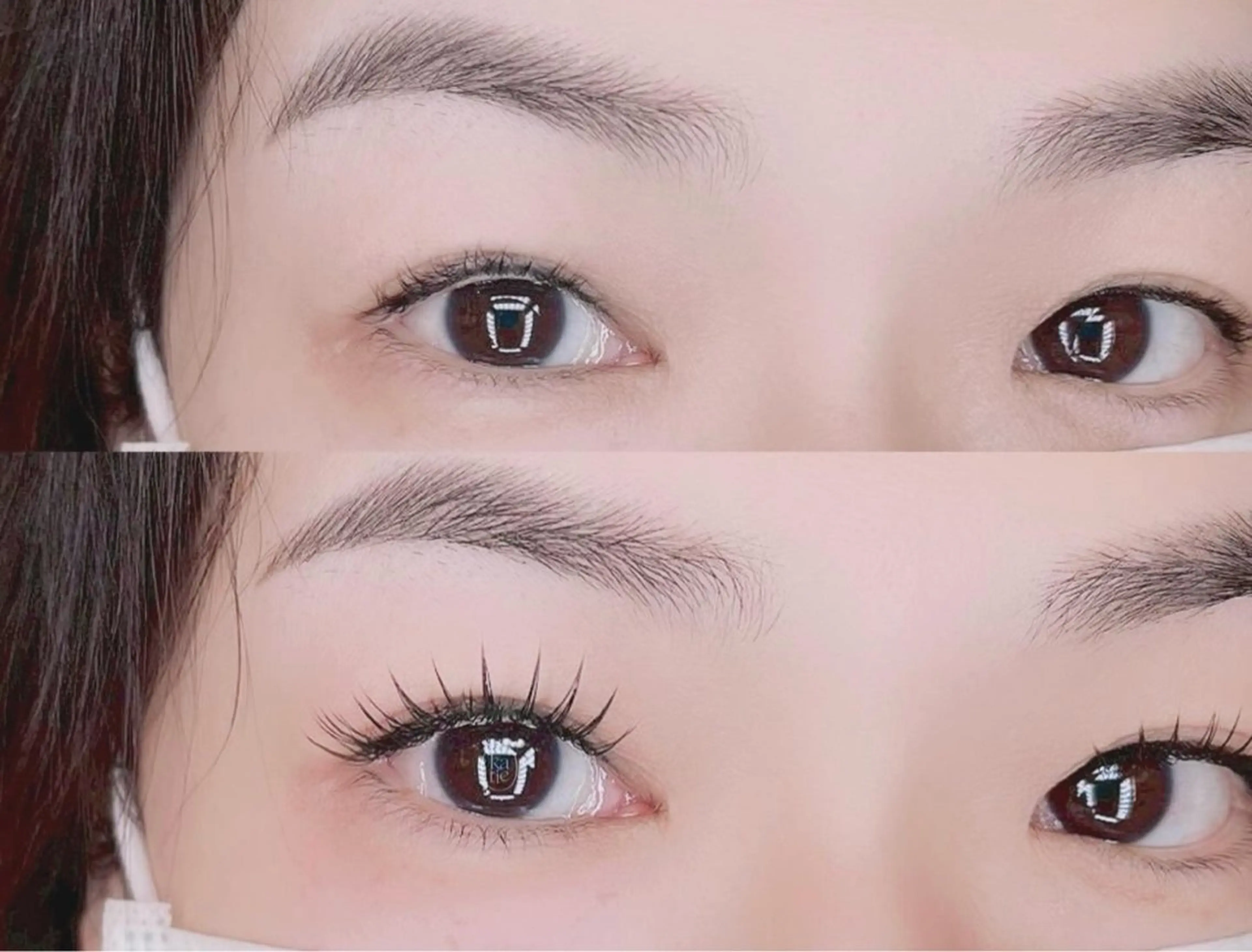 【5月限定】★LED★ボリュームラッシュ100束+下まつ30本¥5980コーティング付けの写真