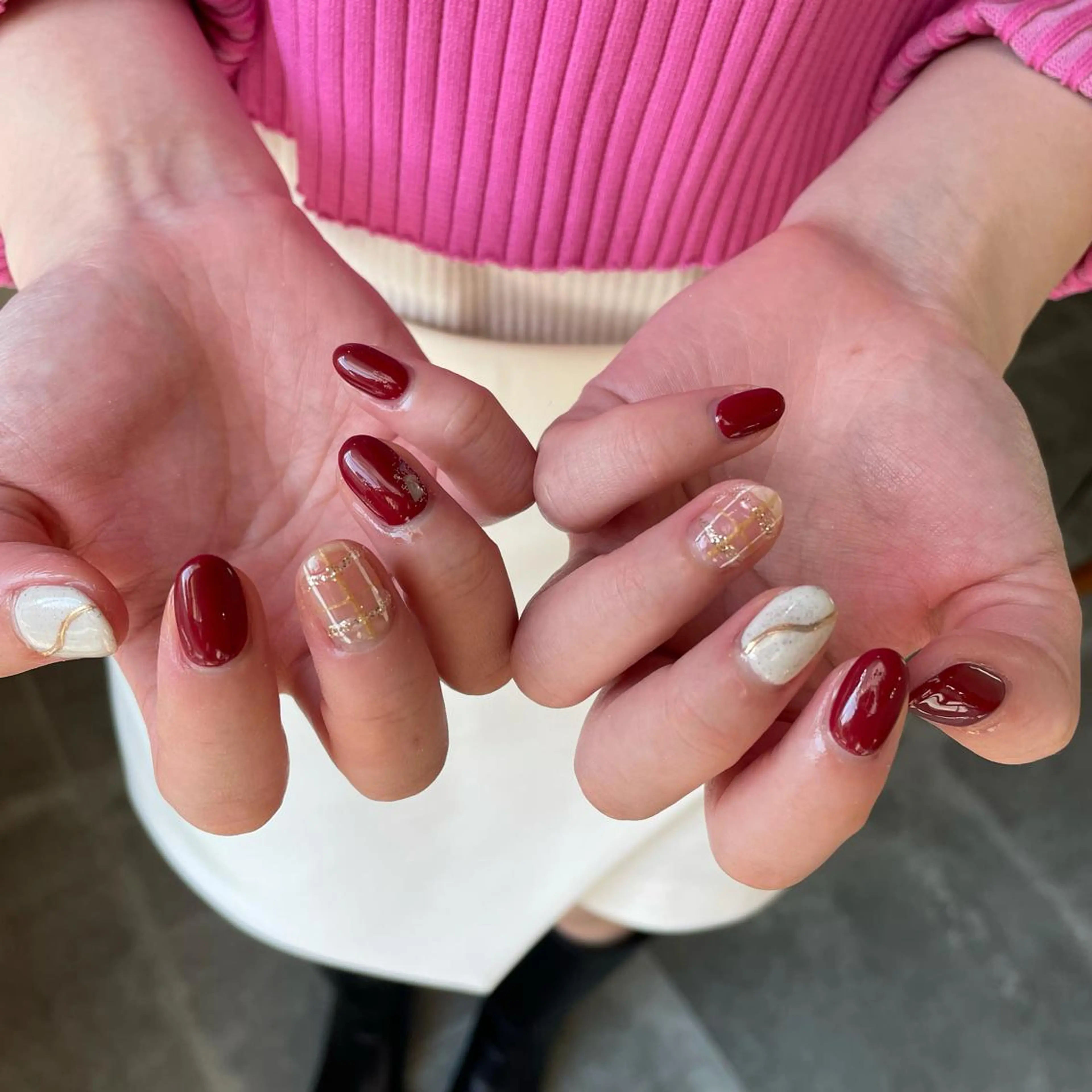 ネイル シンプルネイル SOL　nail イマナカのネイルデザイン