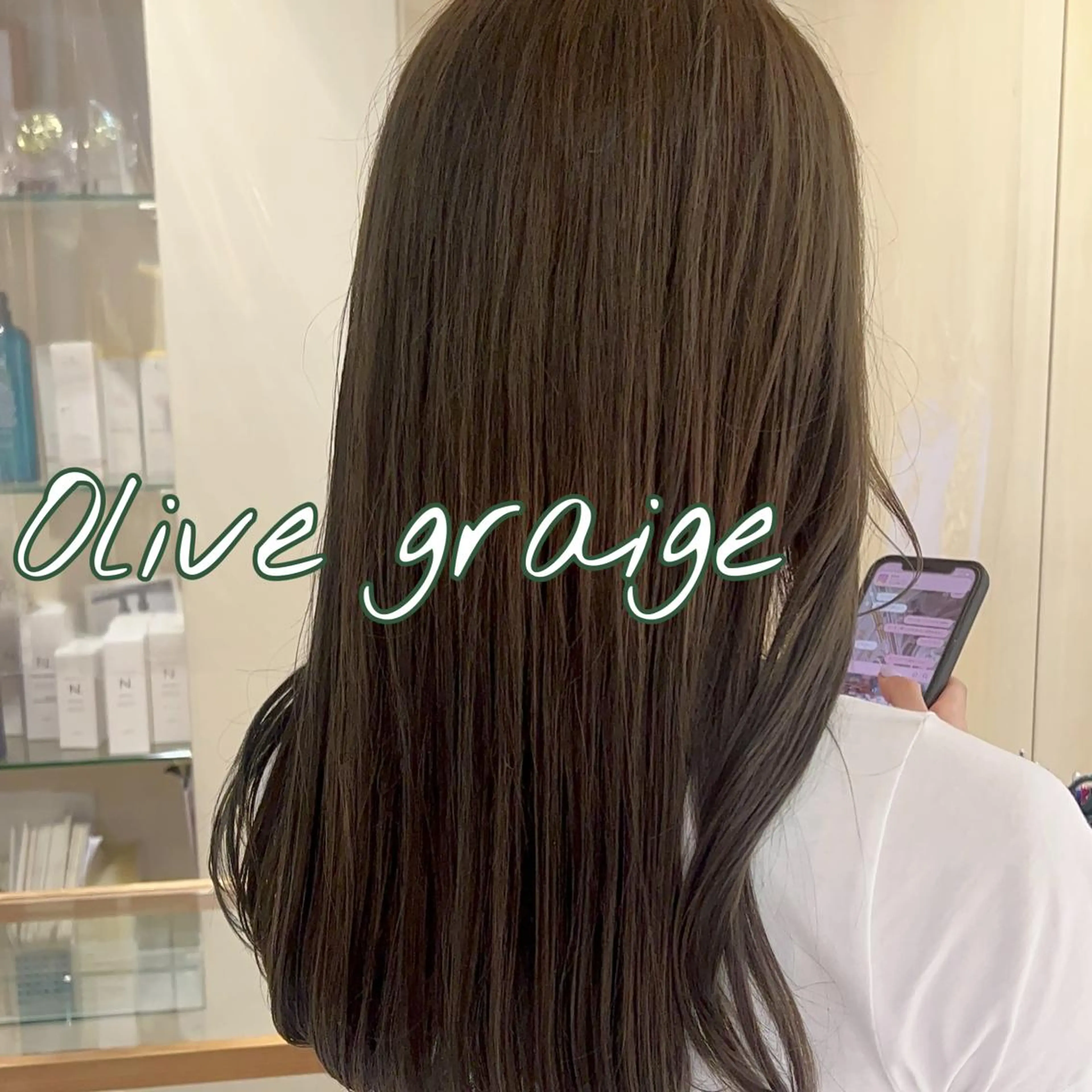 ロング カラー CYAN.栄店所属・パーマ/髪質改善 【榎本千夏】のヘアスタイル