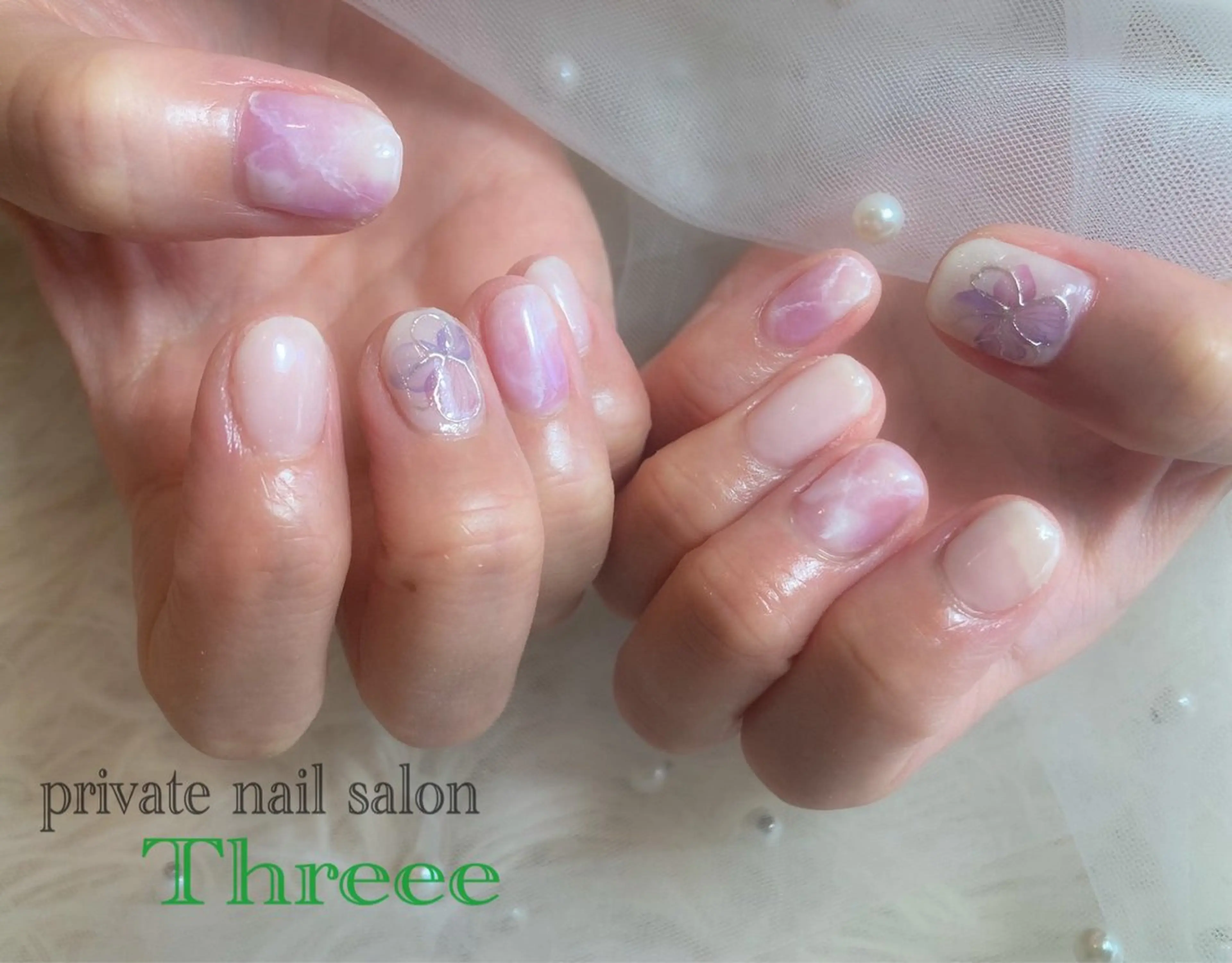 ネイル ハンドネイル Nail salon - Threee　-のネイルデザイン