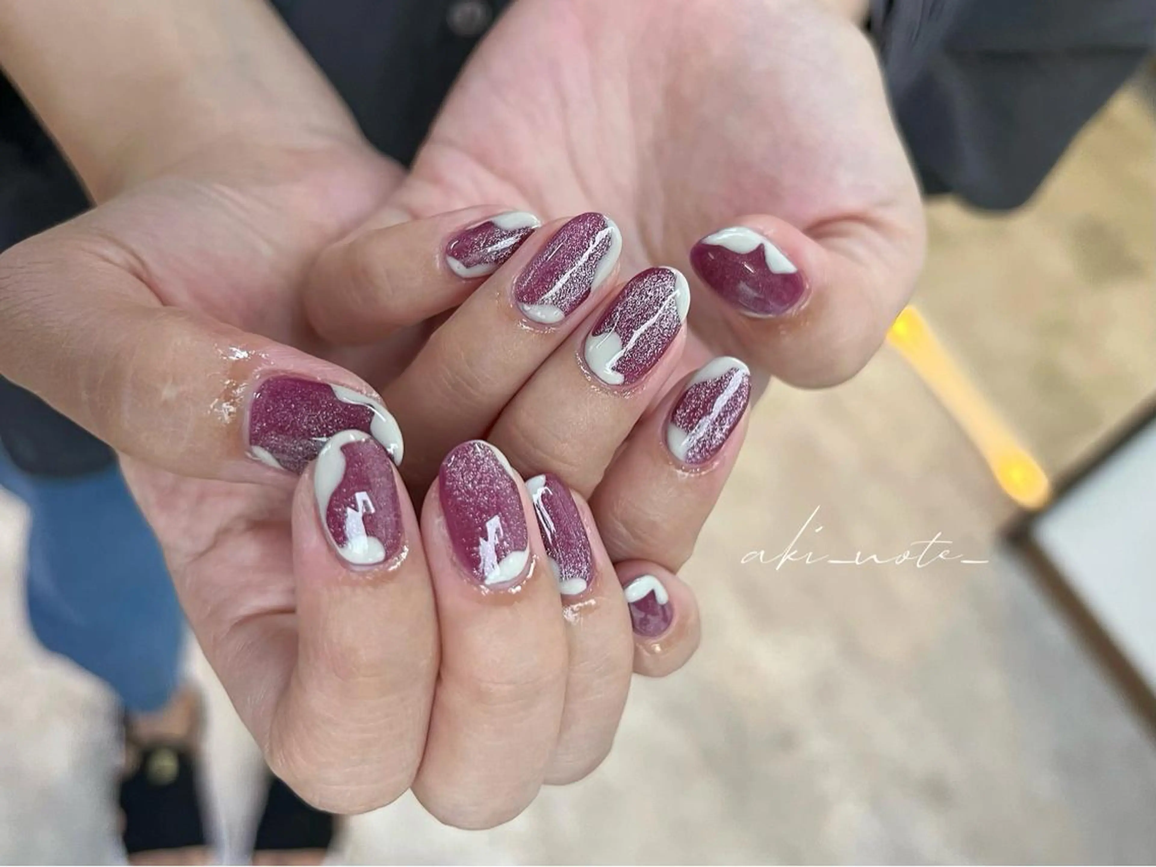 ネイル ハンドネイル フットネイル GRANDE大須 栄/店長 aki🌙のネイルデザイン