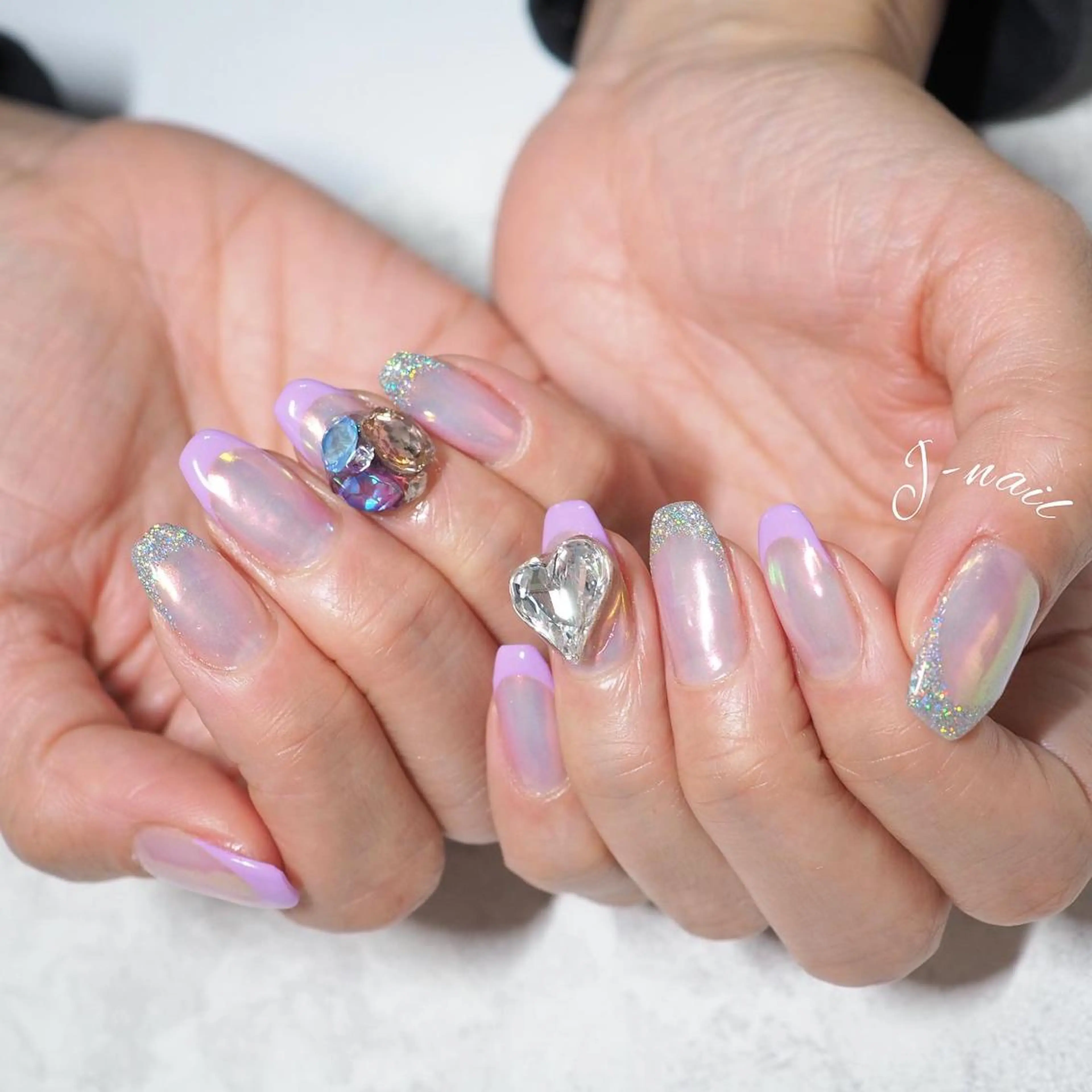 ネイル フレンチネイル J-nail satoのネイルデザイン