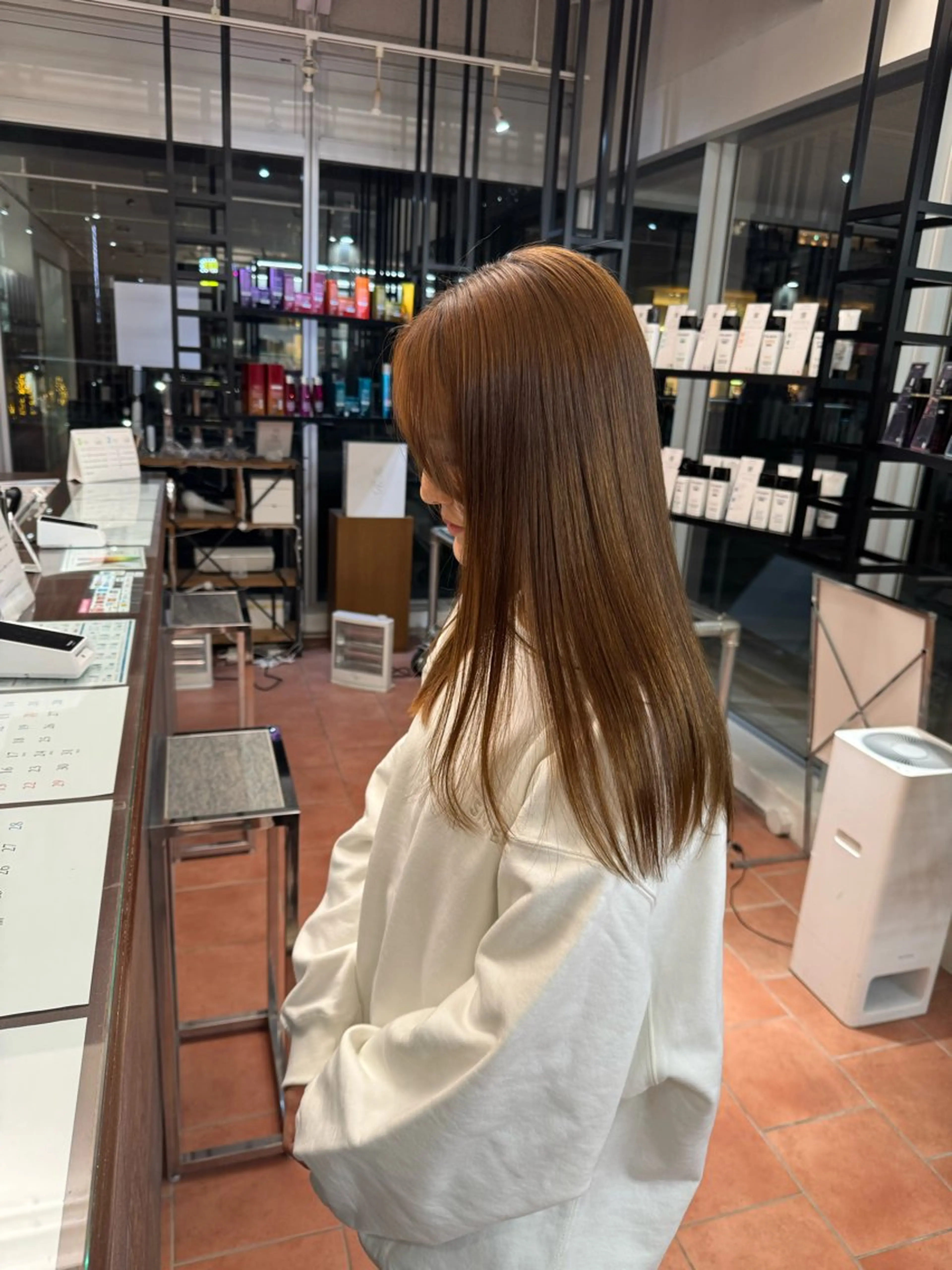 ロング パーマ カット 縮毛矯正 美髪透明感🫧三澤 廉 M.SLASHのヘアスタイル