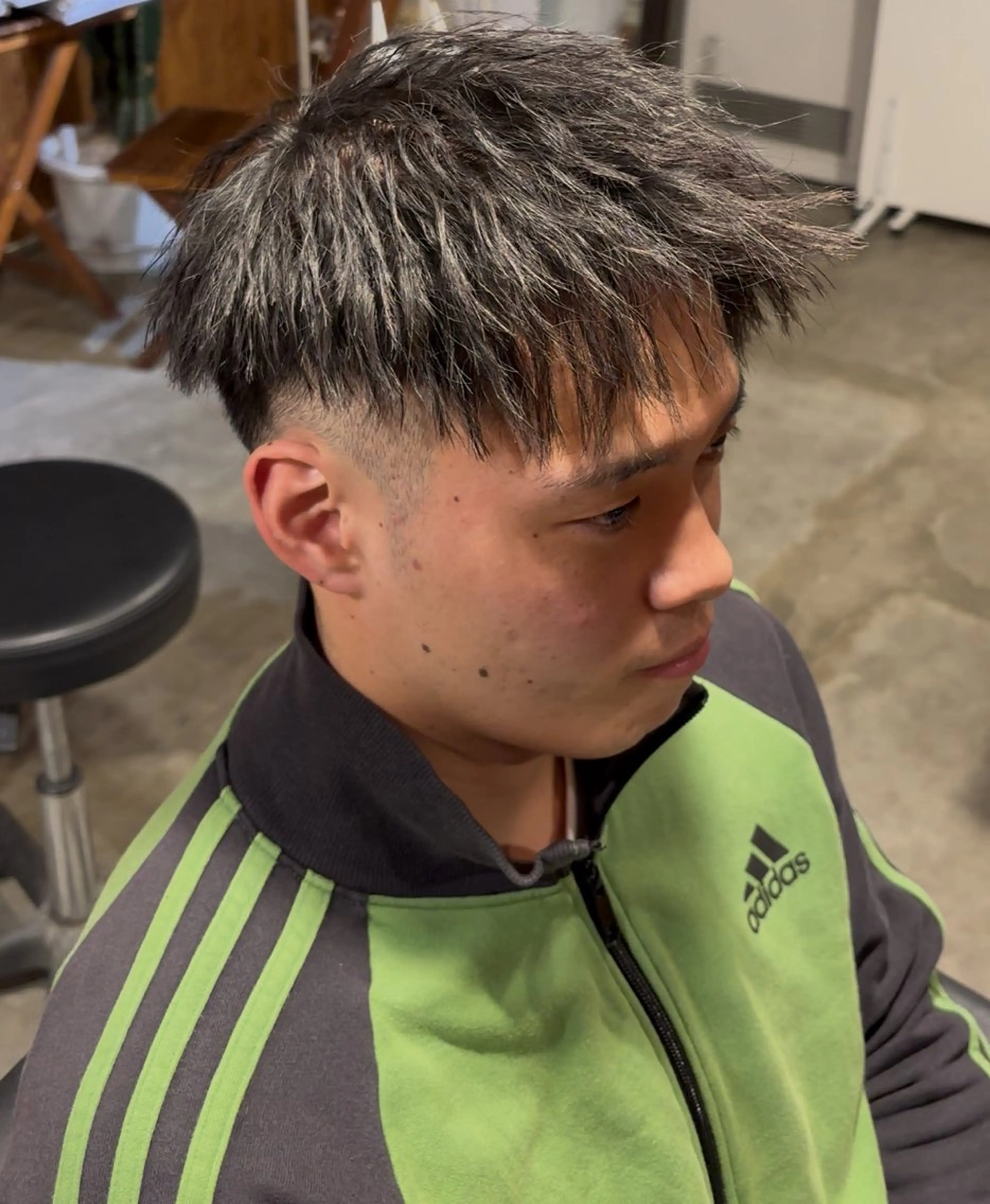 ショート ツイストパーマ カット パーマ 田村 丈晴/カラー/パーマのヘアスタイル