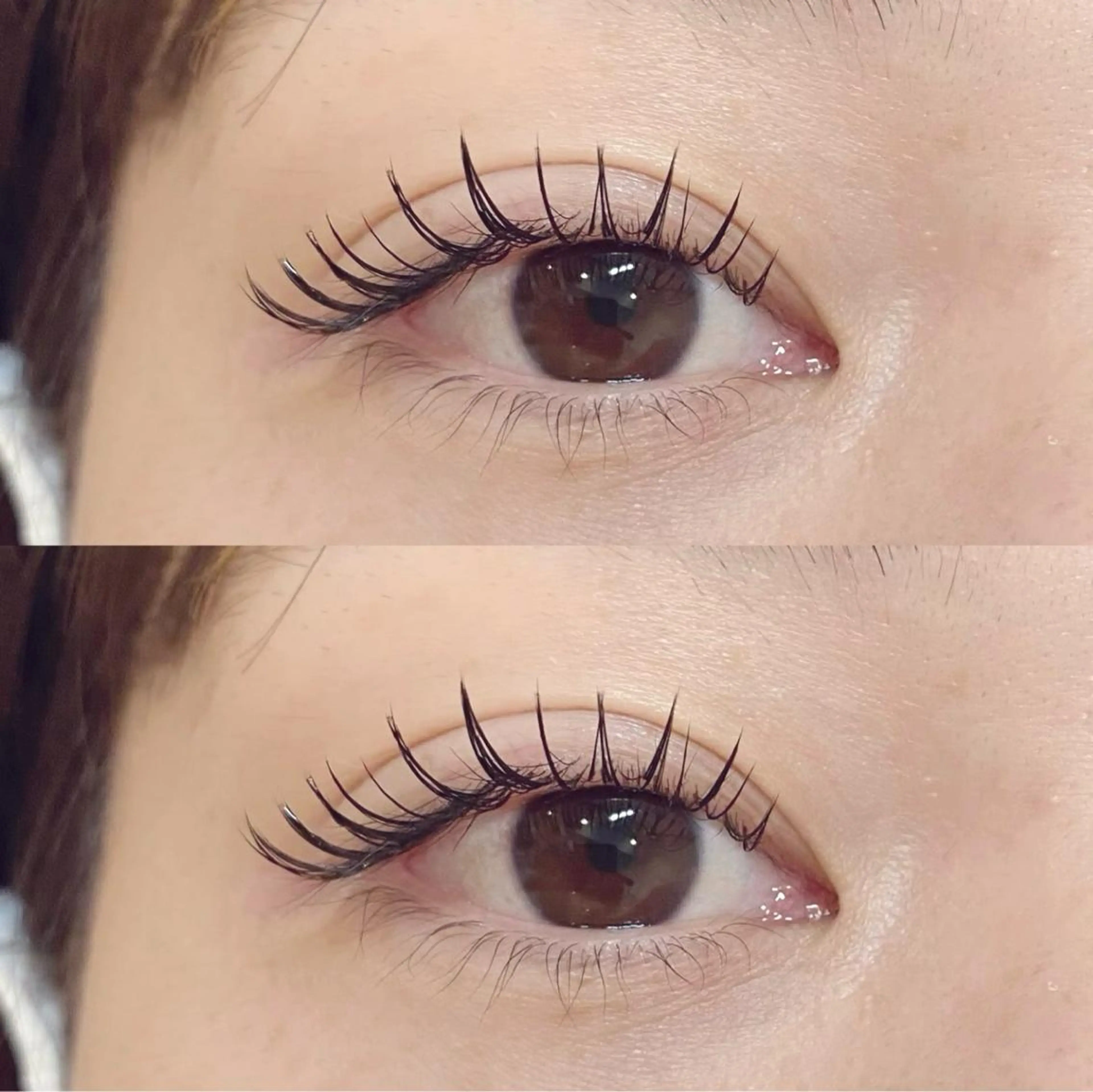 マツエク・マツパ バインドロック 束感まつ毛 韓国風マツエク マツエク 堀内 優衣💗パリジェンヌのマツエク・マツパデザイン