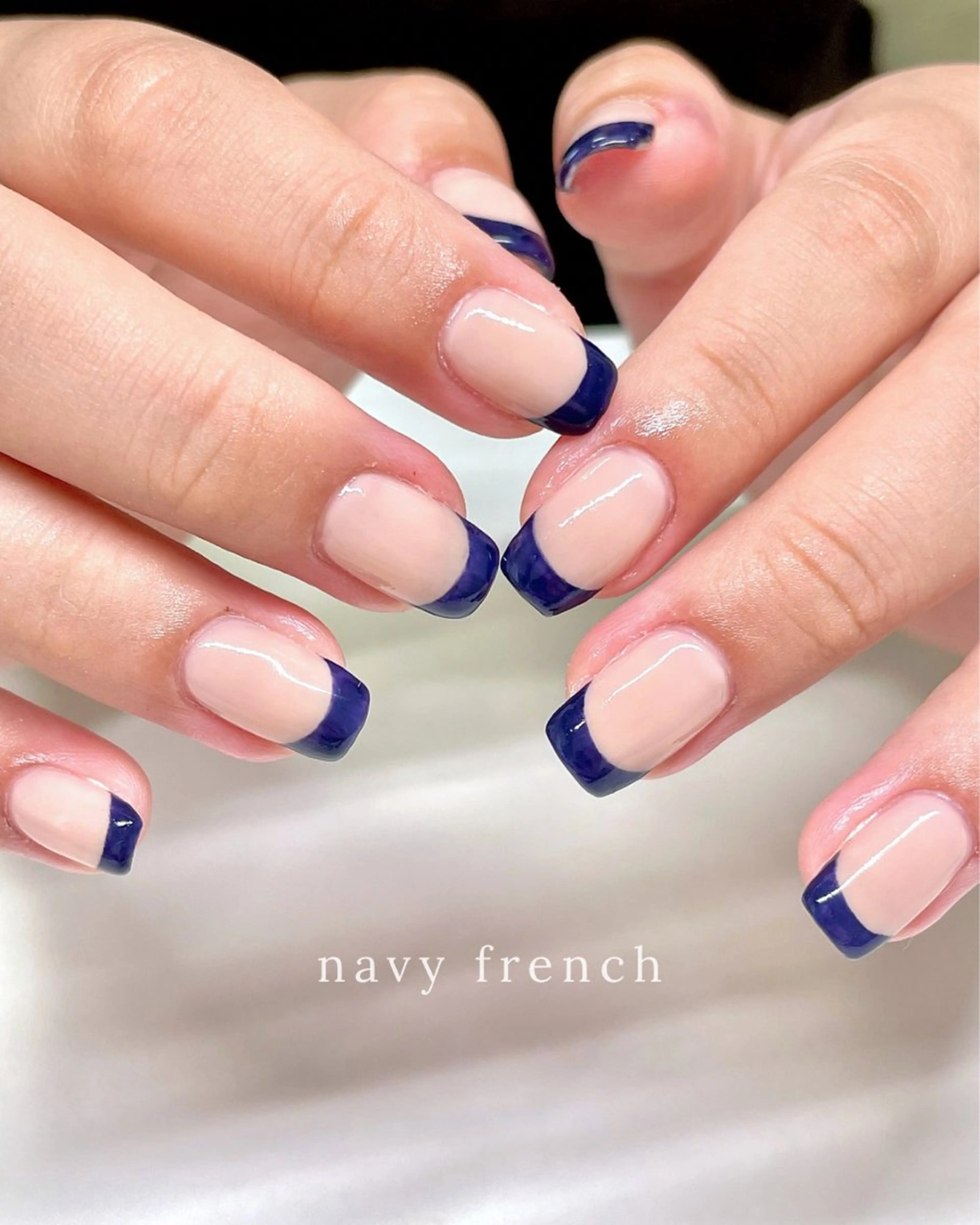 ネイル フレンチネイル yuki｜４月予約 リクエスト受付中のネイルデザイン