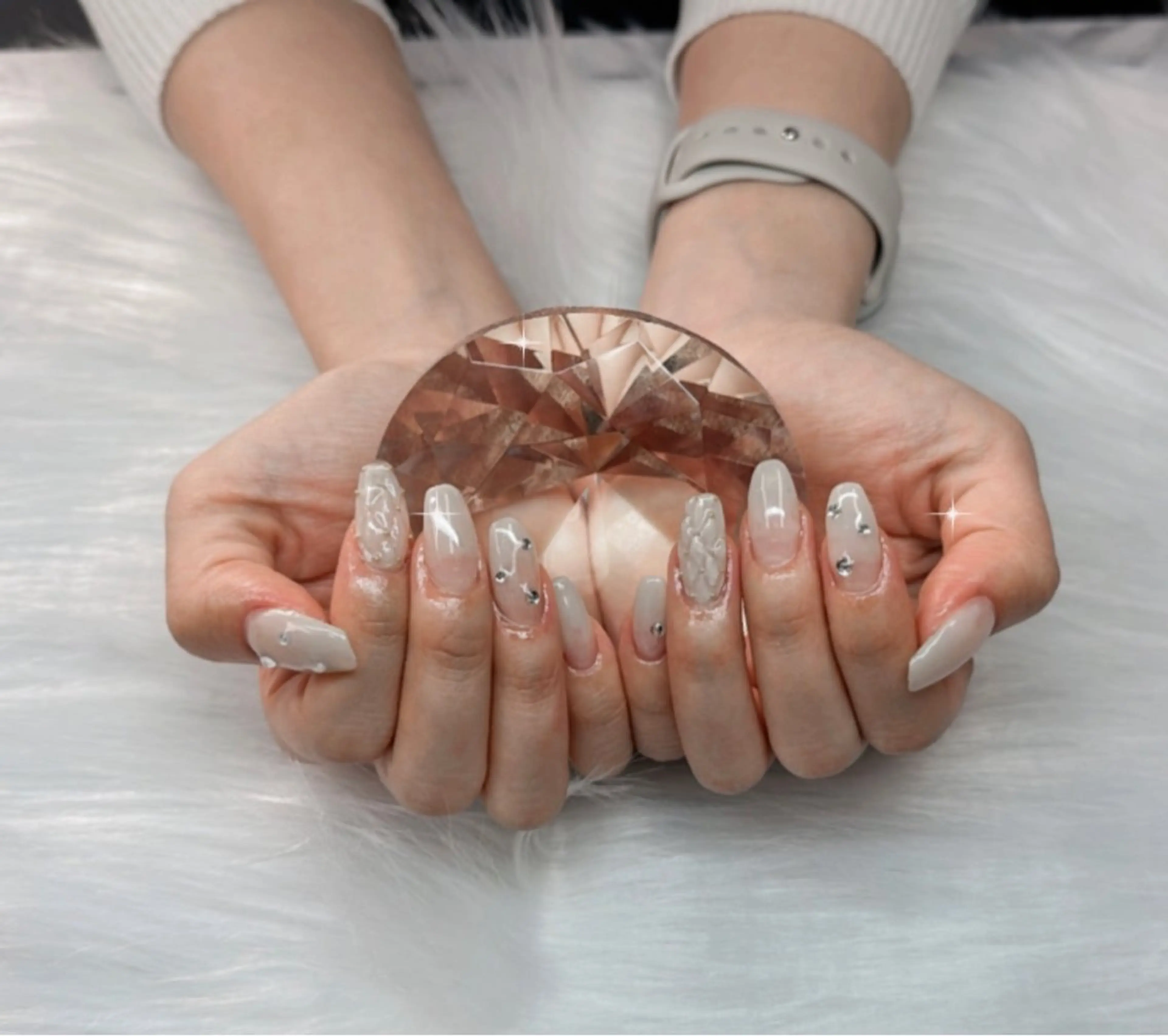 ネイル グラデーション 中西 美羽のネイルデザイン