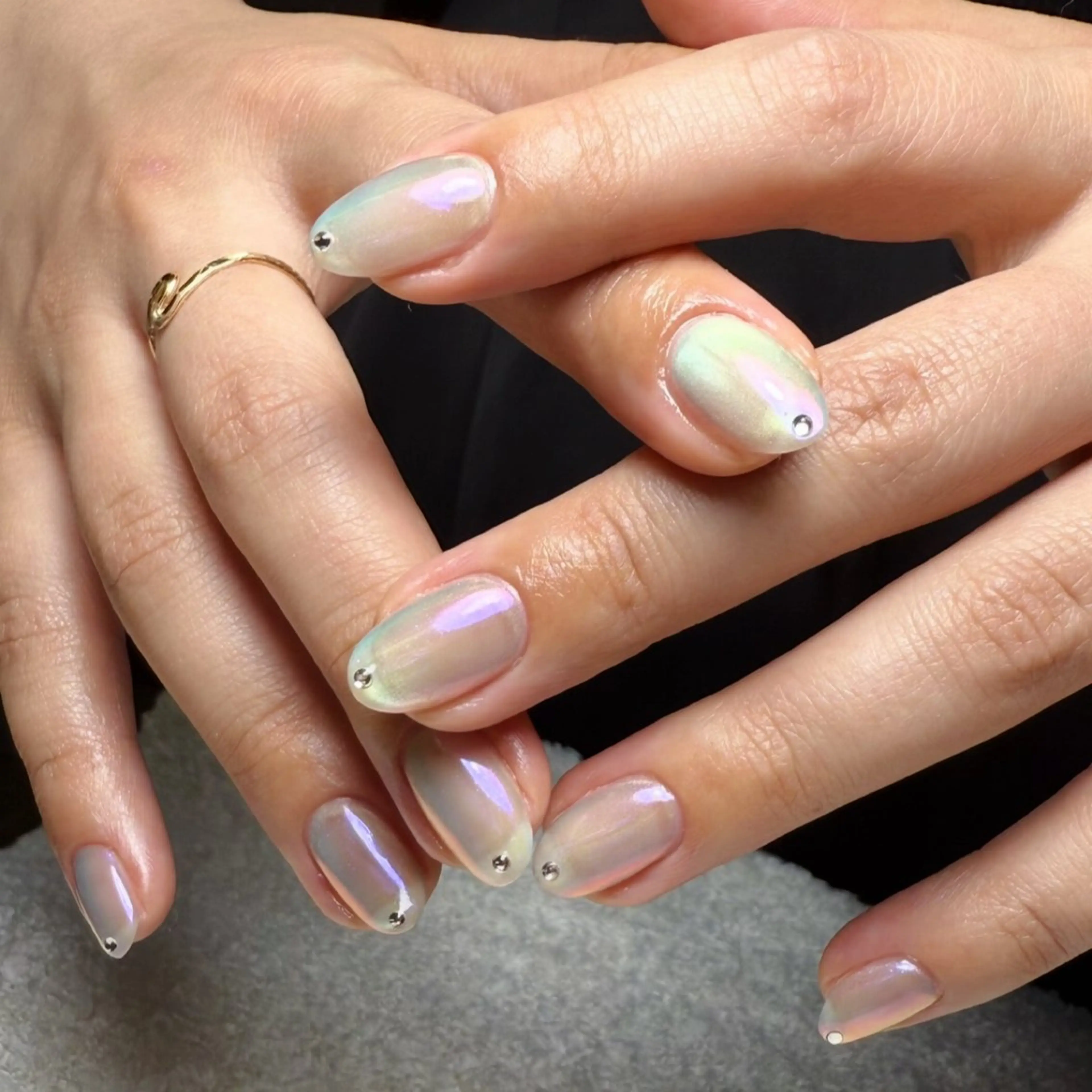 ネイル マグネットネイル ワンカラーネイル s sachiのネイルデザイン