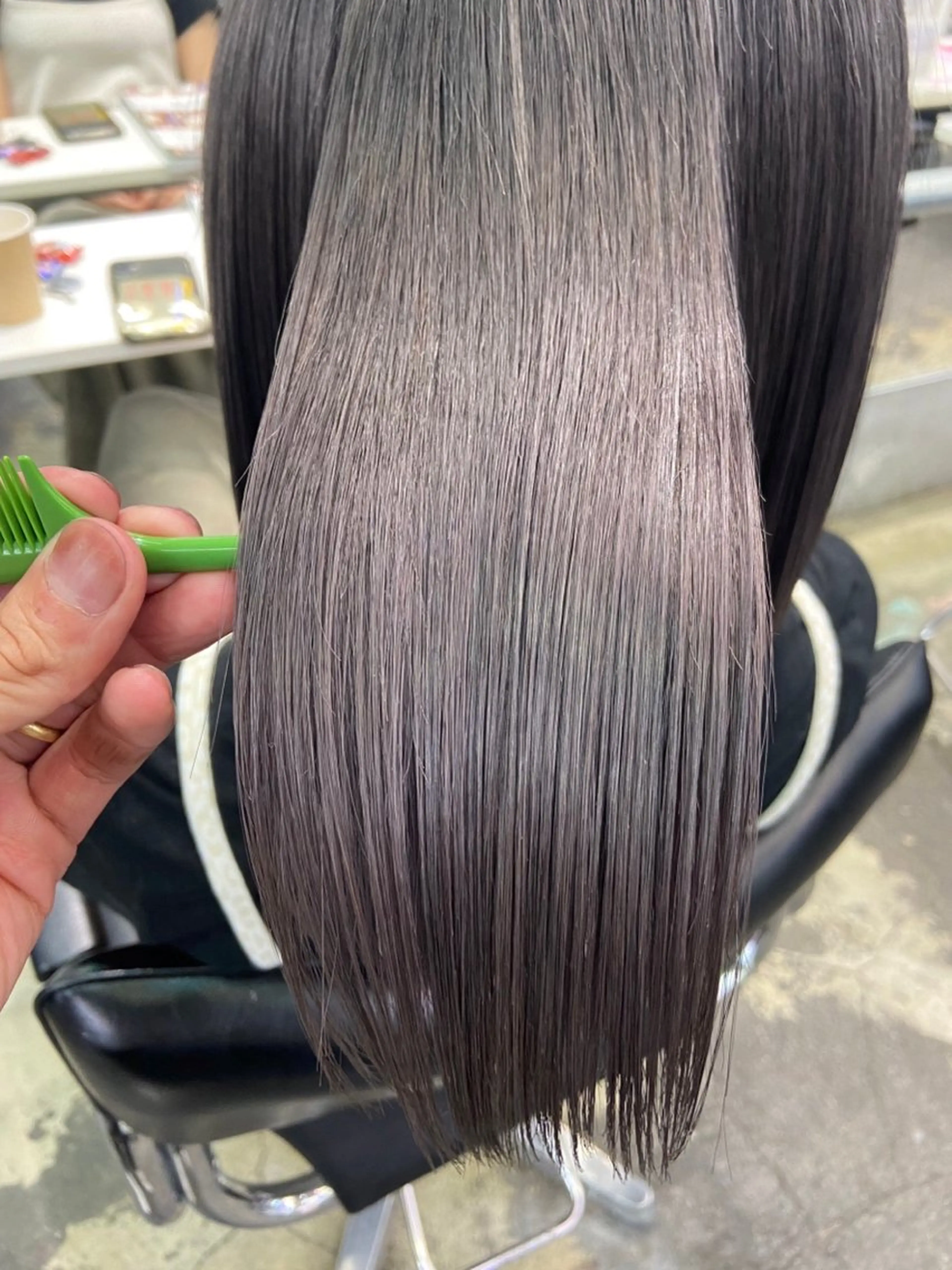 ショート カラー ヘアアレンジ カット ヘアカラー トリートメント ボブ×透明感カラー 特化・リクト💥のヘアスタイル