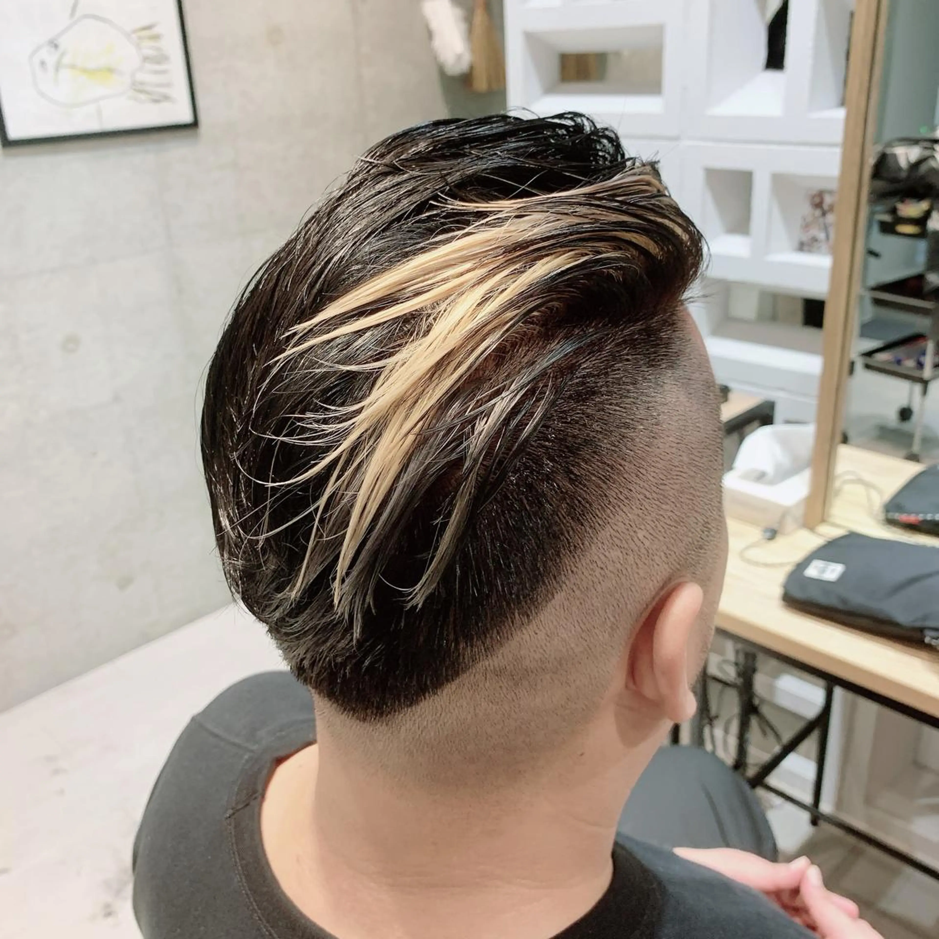 ショート カラー メンズ ちゆら -chiyura-のヘアスタイル