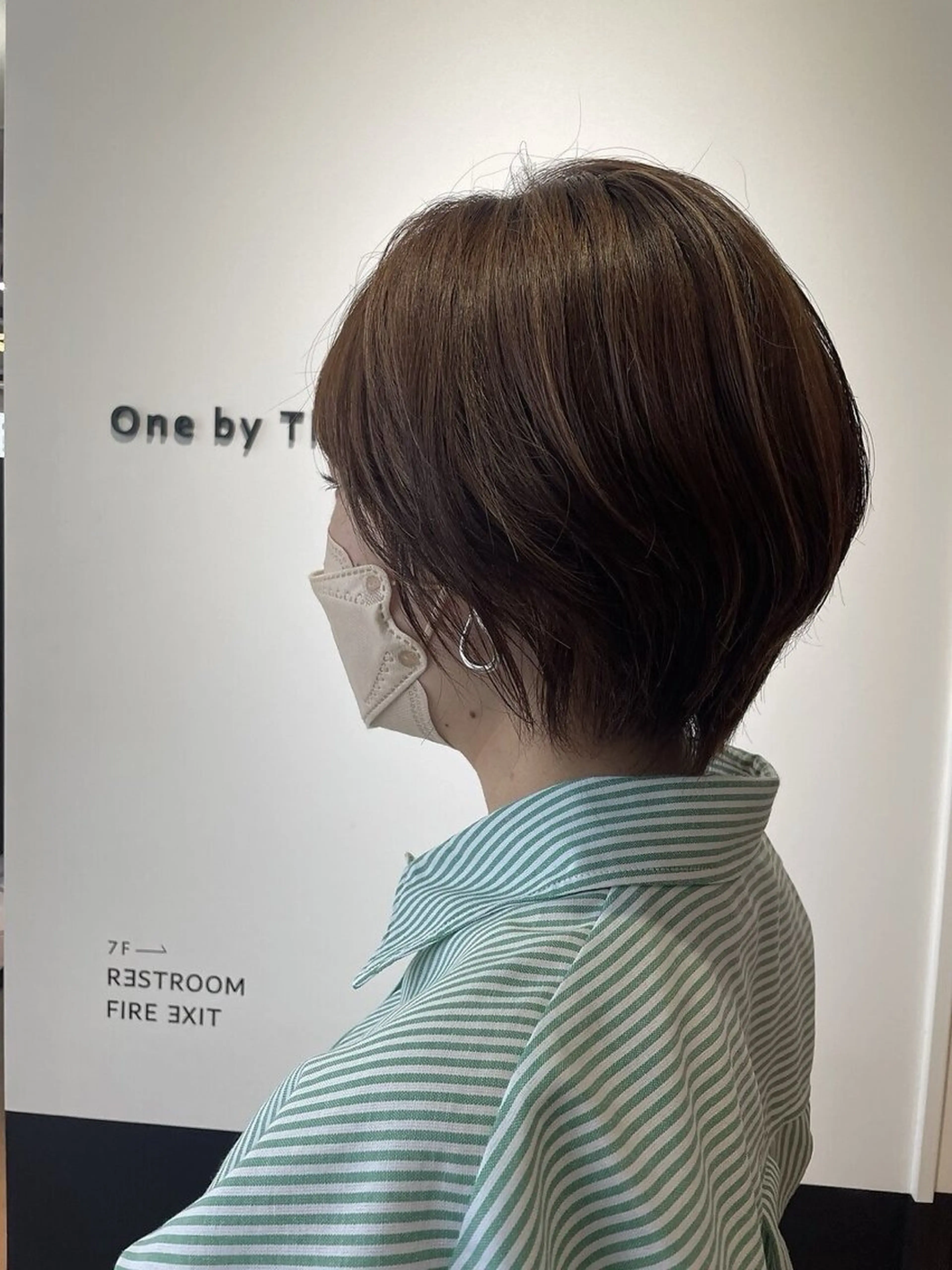 ショート カラー TheEctilo 江坂Yoshimi✨のヘアスタイル
