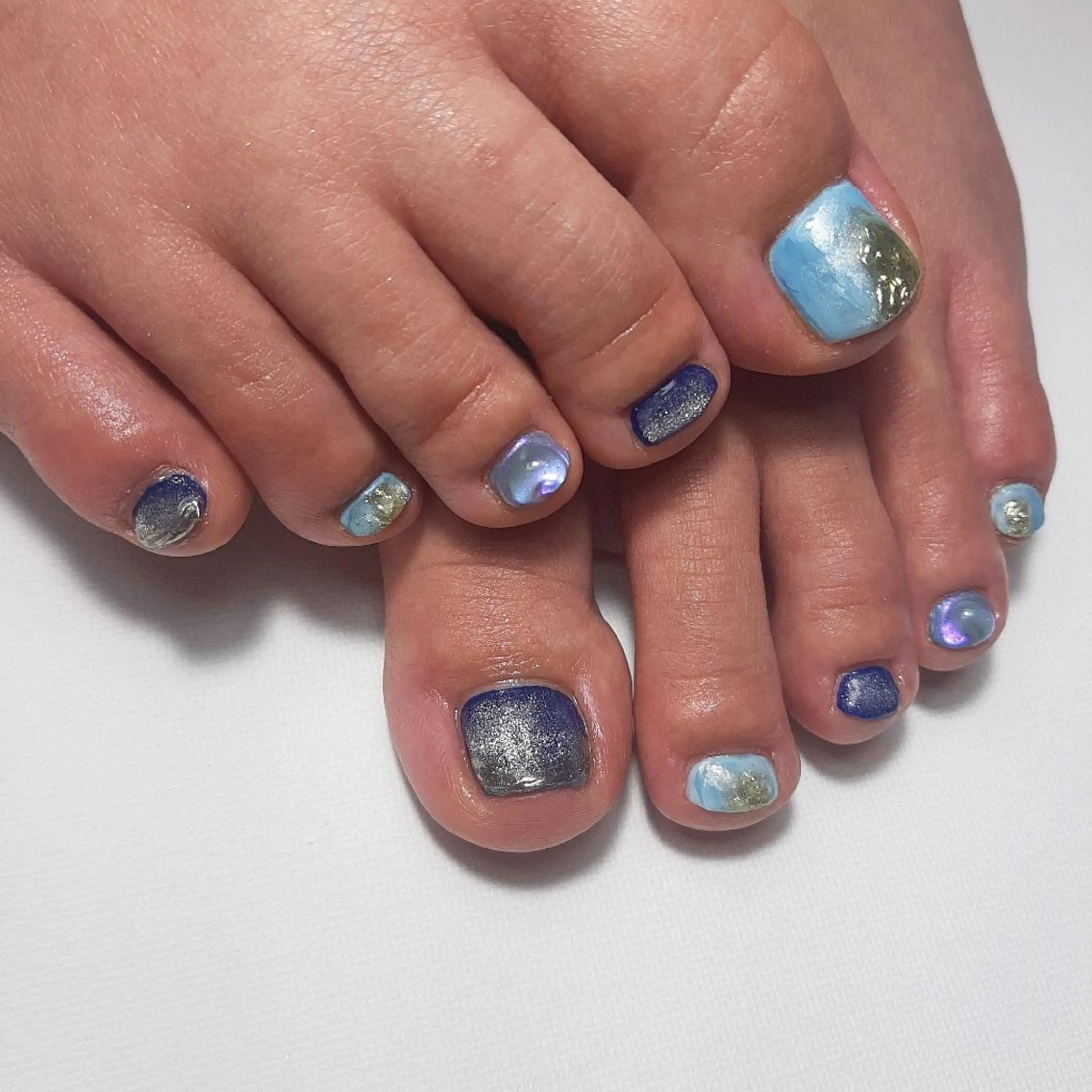 ネイル ジェルネイル マグネットネイル 持ち込み ニュアンスネイル ショートネイル owlnail /持込みデザイン専門のネイルデザイン