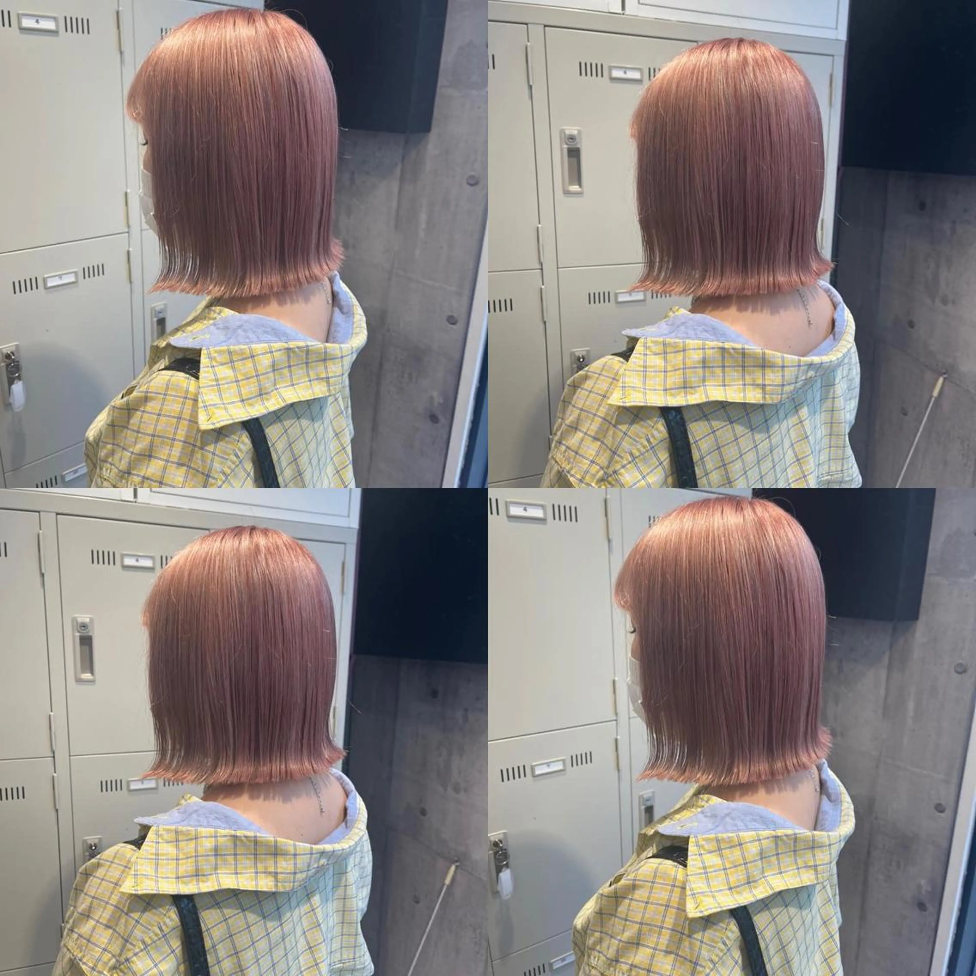 セミロング ヘアカラー トリートメント ダブルカラー特化💍 tiam💍韓国ヘアのヘアスタイル