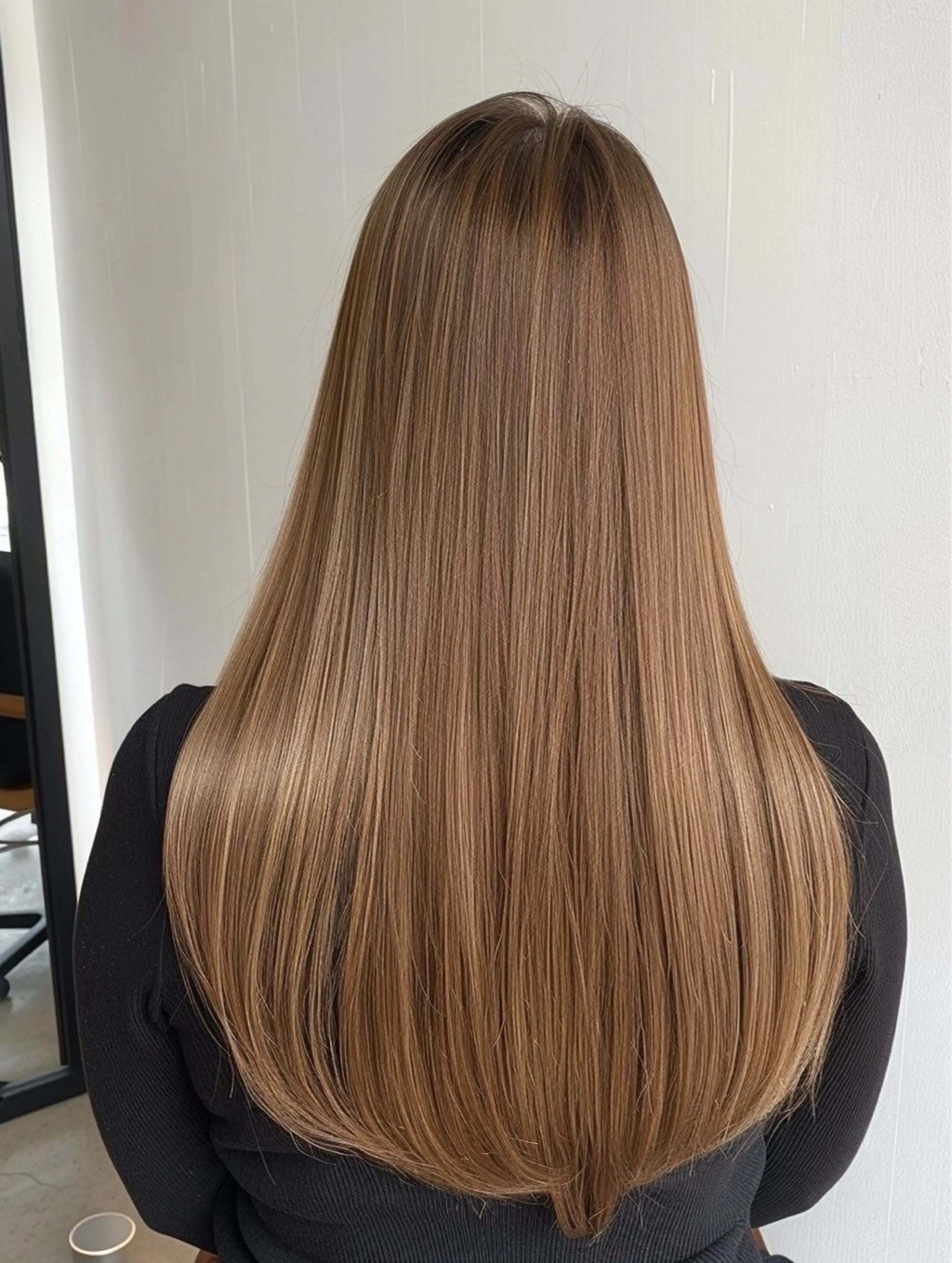 ロング カラー パーマ ヘアアレンジ メンズ カット ヘアカラー EnBlesS西宮 マンツーマン神道有基のヘアスタイル