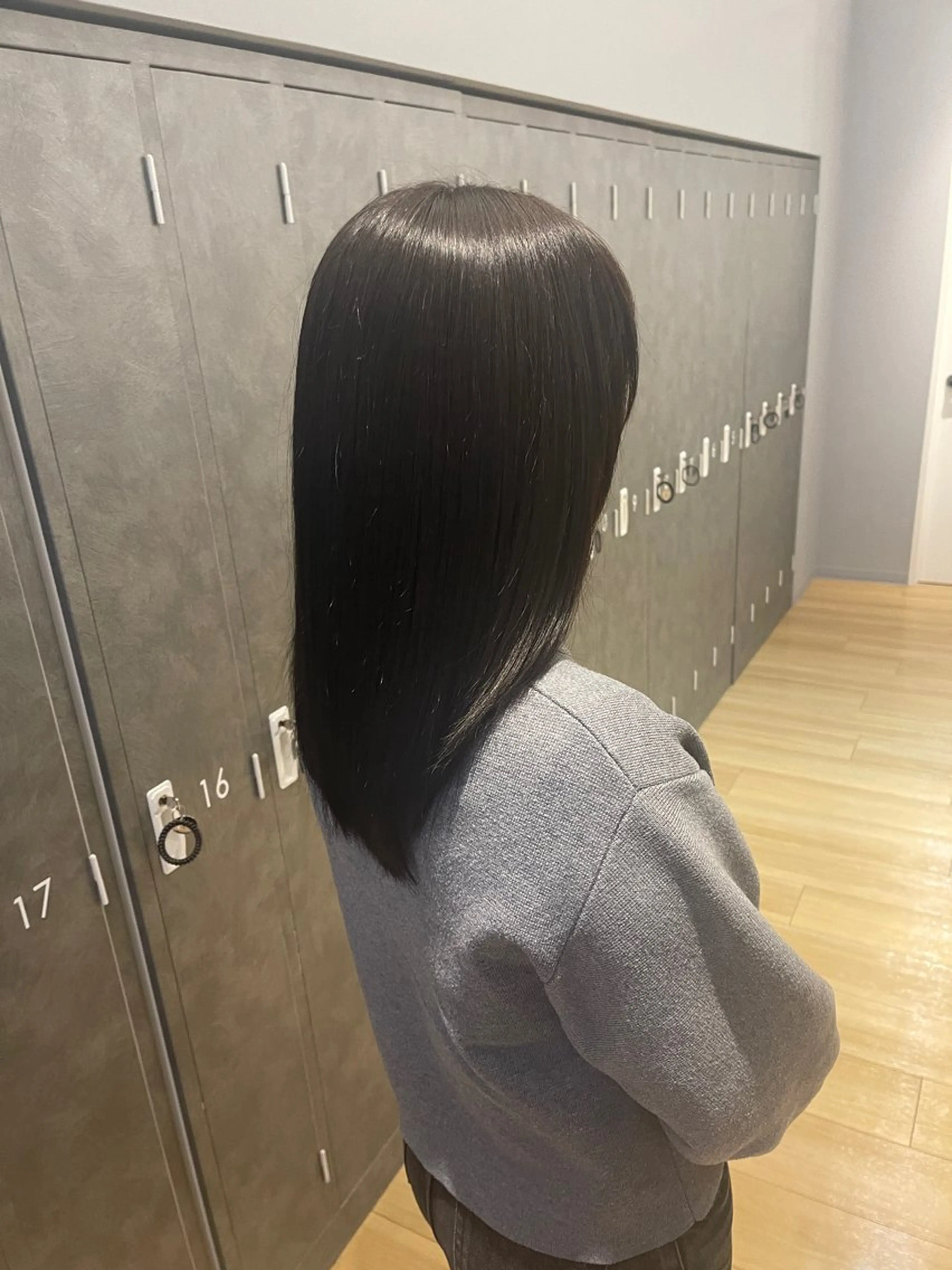 カラー GIEN Nu+ 中谷 翔のヘアスタイル