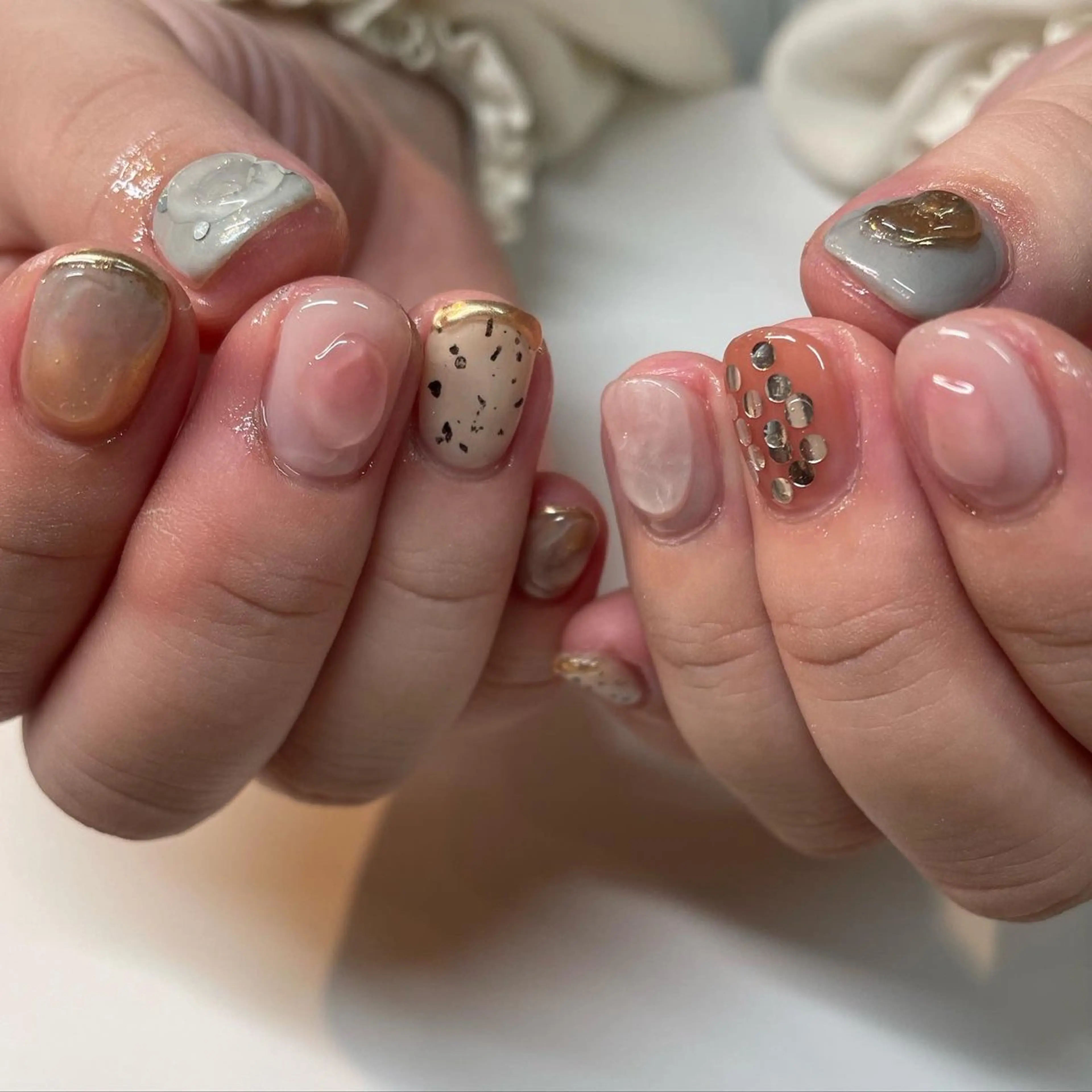 ネイル 持ち込み Manon Yuiのネイルデザイン