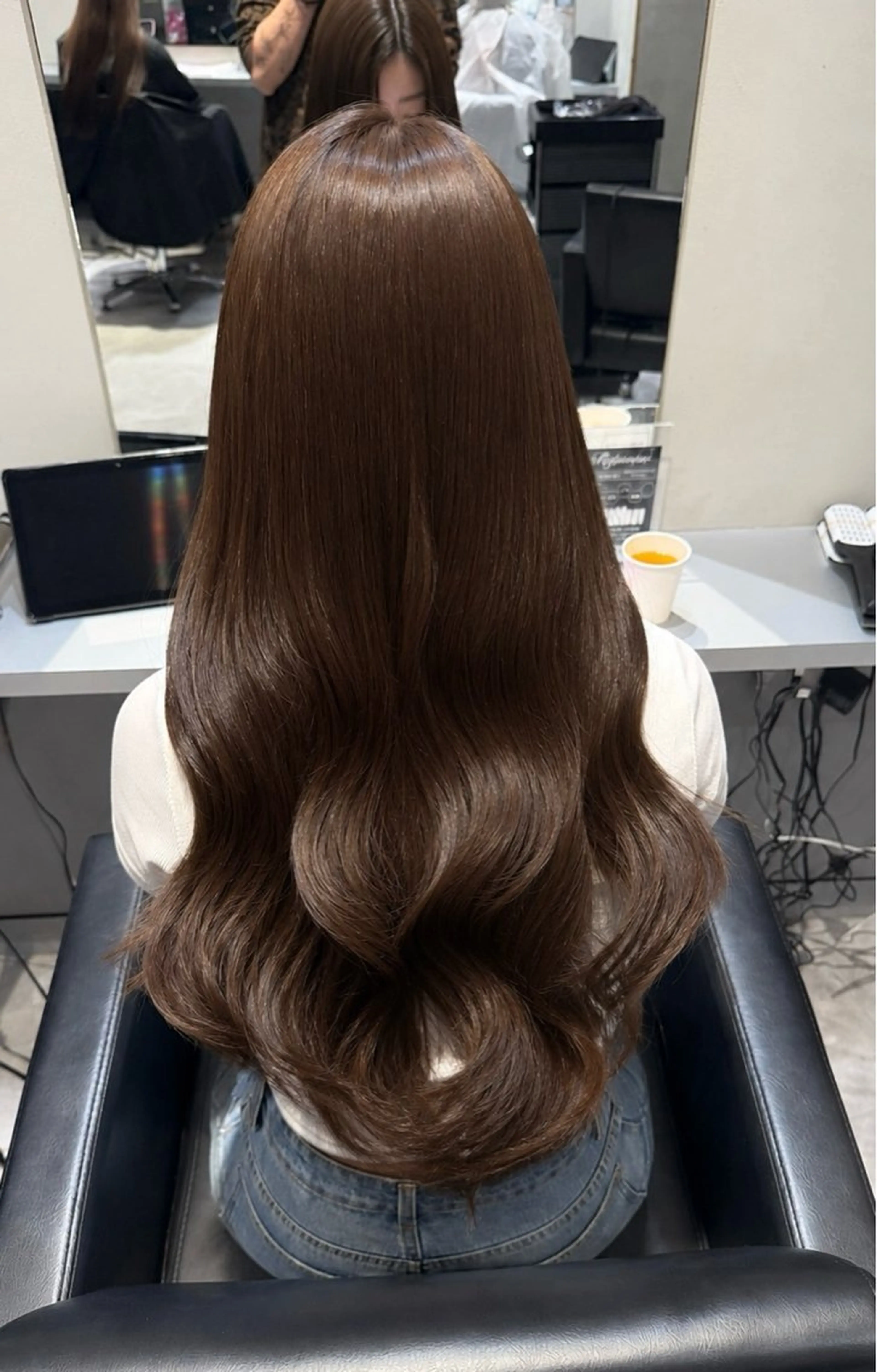 ロング カット ヘアカラー トリートメント エクステ/髪質改善 HARUKA🎀のヘアスタイル