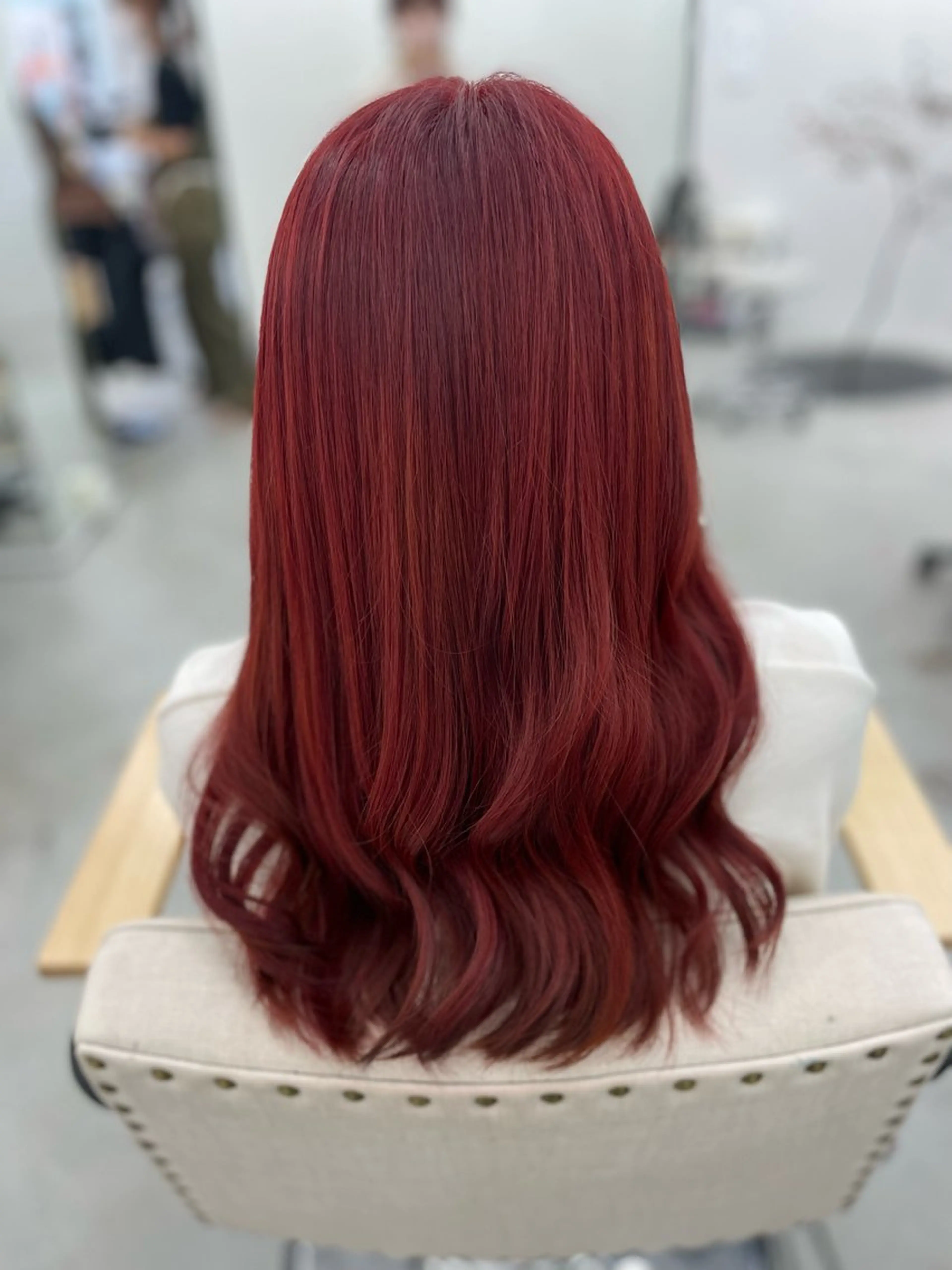 ロング 山嵜 江里奈のヘアスタイル